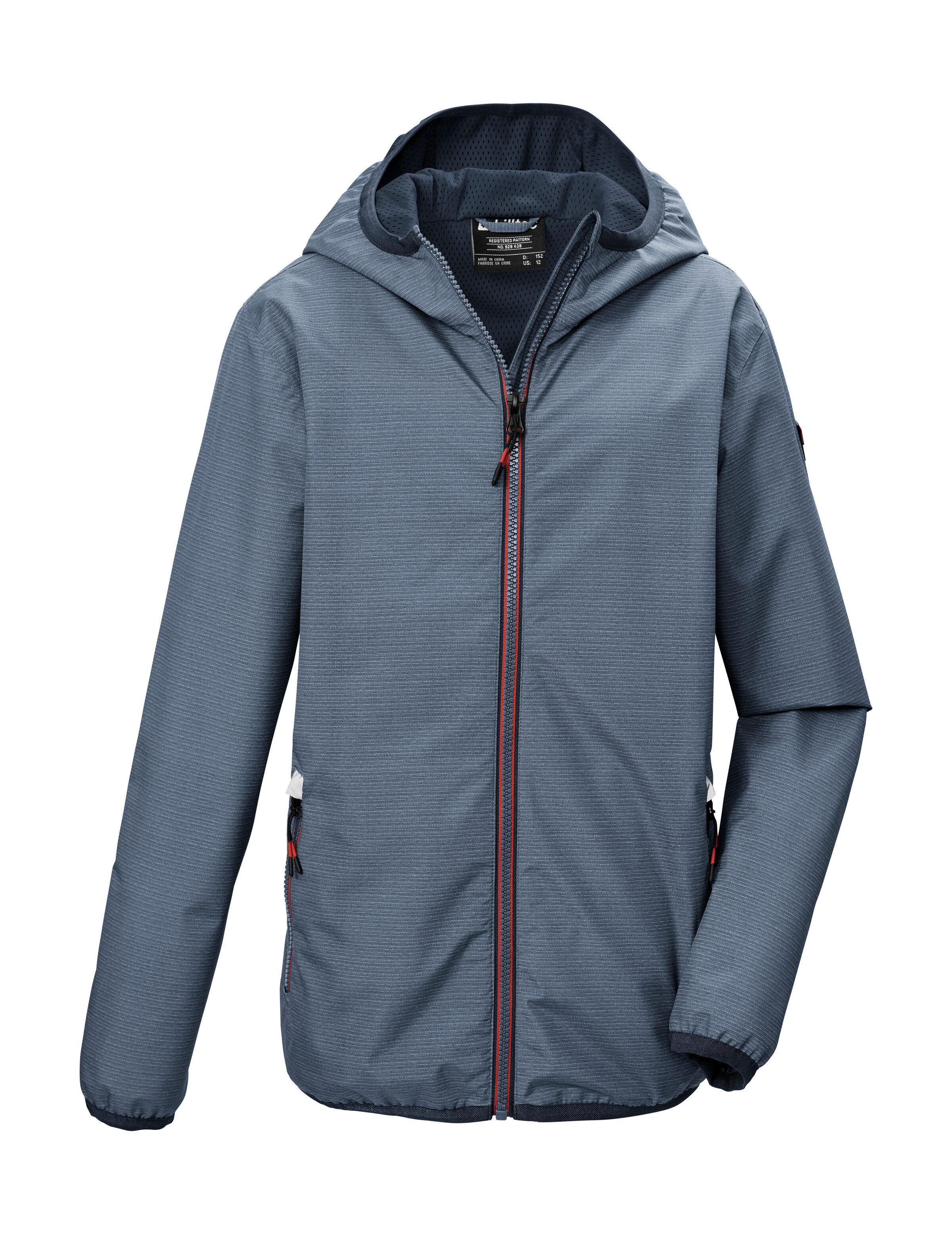 Killtec Funktionsjacke KOS 487 BYS JCKT Leichte, wasserdichte Jungenjacke mit Teflon EcoElite™ Imprägnierung