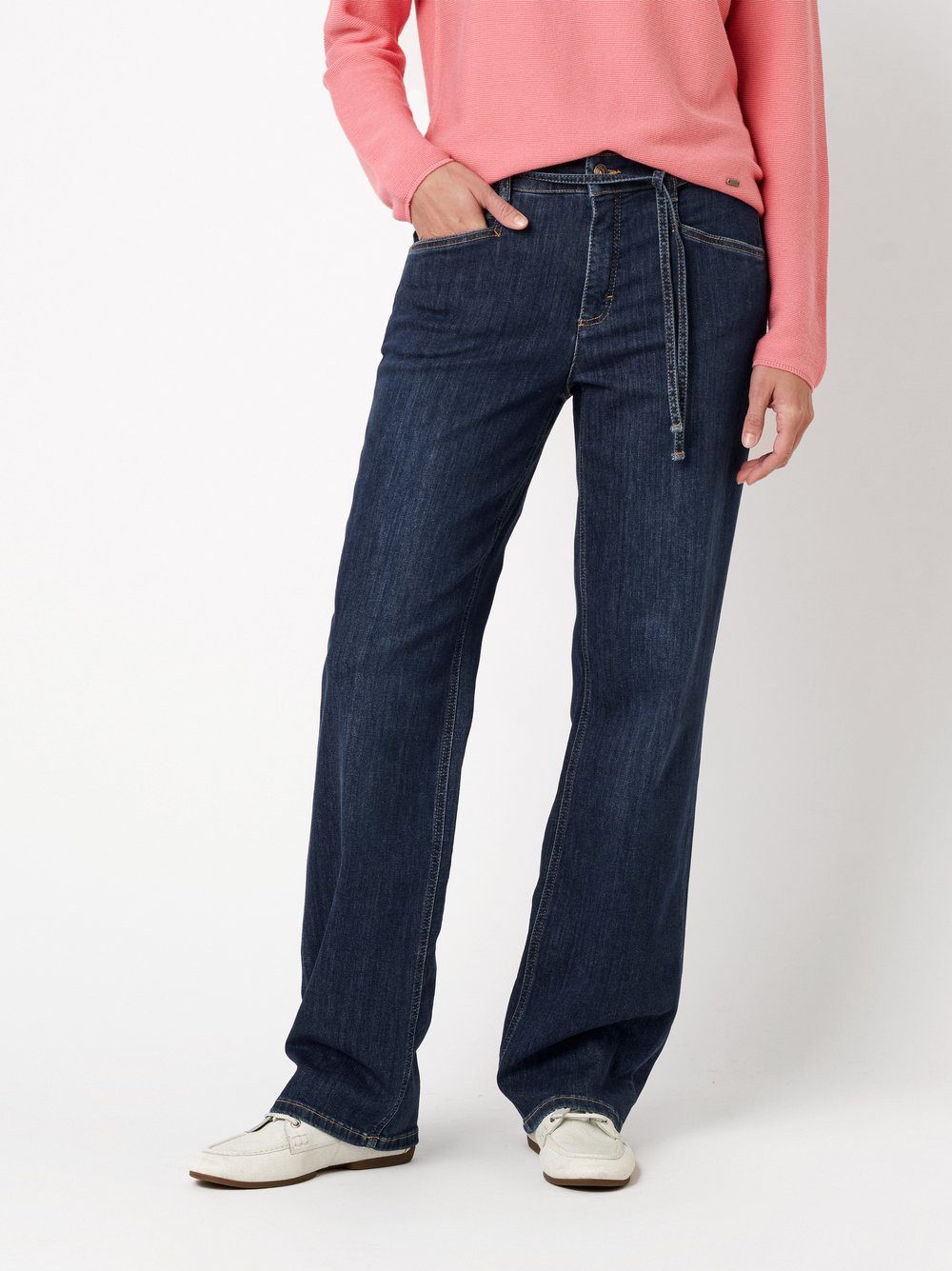 TONI 5-Pocket-Jeans Liv Straight Regular-Fit, mit Stretch - auch in Kurzgröße erhältlich