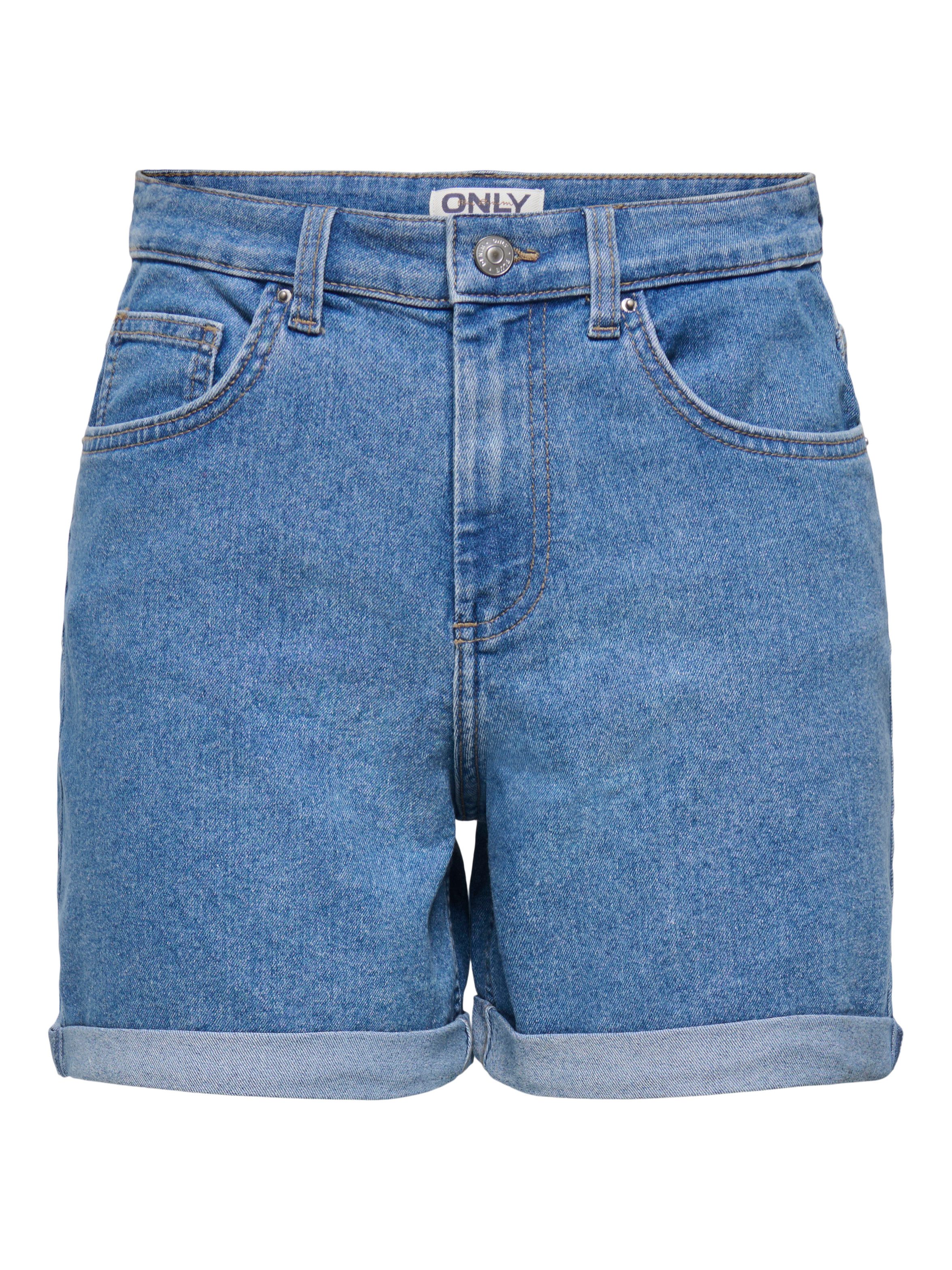 Jeansshorts ONLLAURA HW FOLD UP SHORT BOX DNM