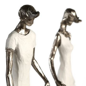 GILDE Dekoobjekt, Tolle Familien Design Figur Motto Skulptur Familie wo das Leb