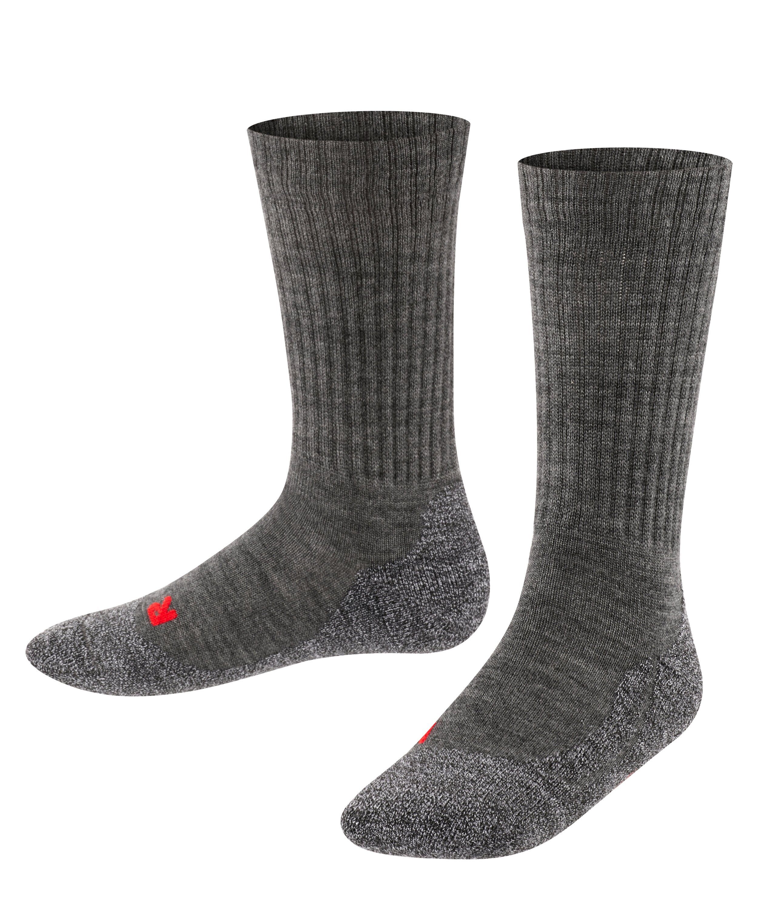 FALKE Active mel. Socken (3180) asphalt Warm (1-Paar)
