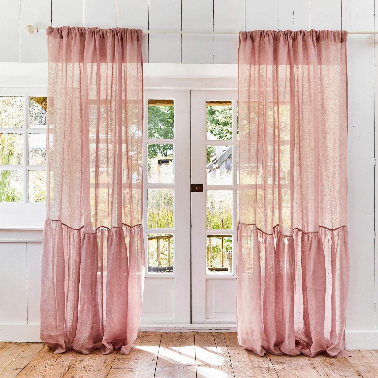 Mirabeau Vorhang Gardine Drimmelen rosa günstig online kaufen