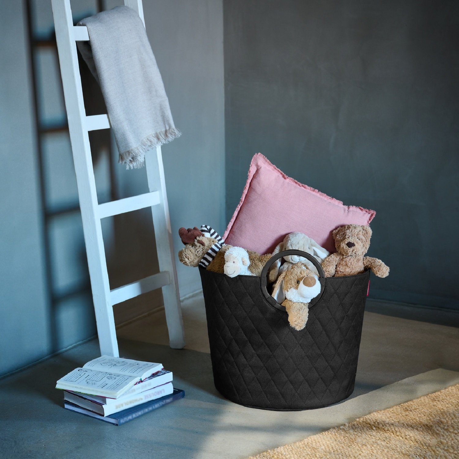 REISENTHEL® Aufbewahrungskorb Loophome S Frame rhombus black günstig online kaufen