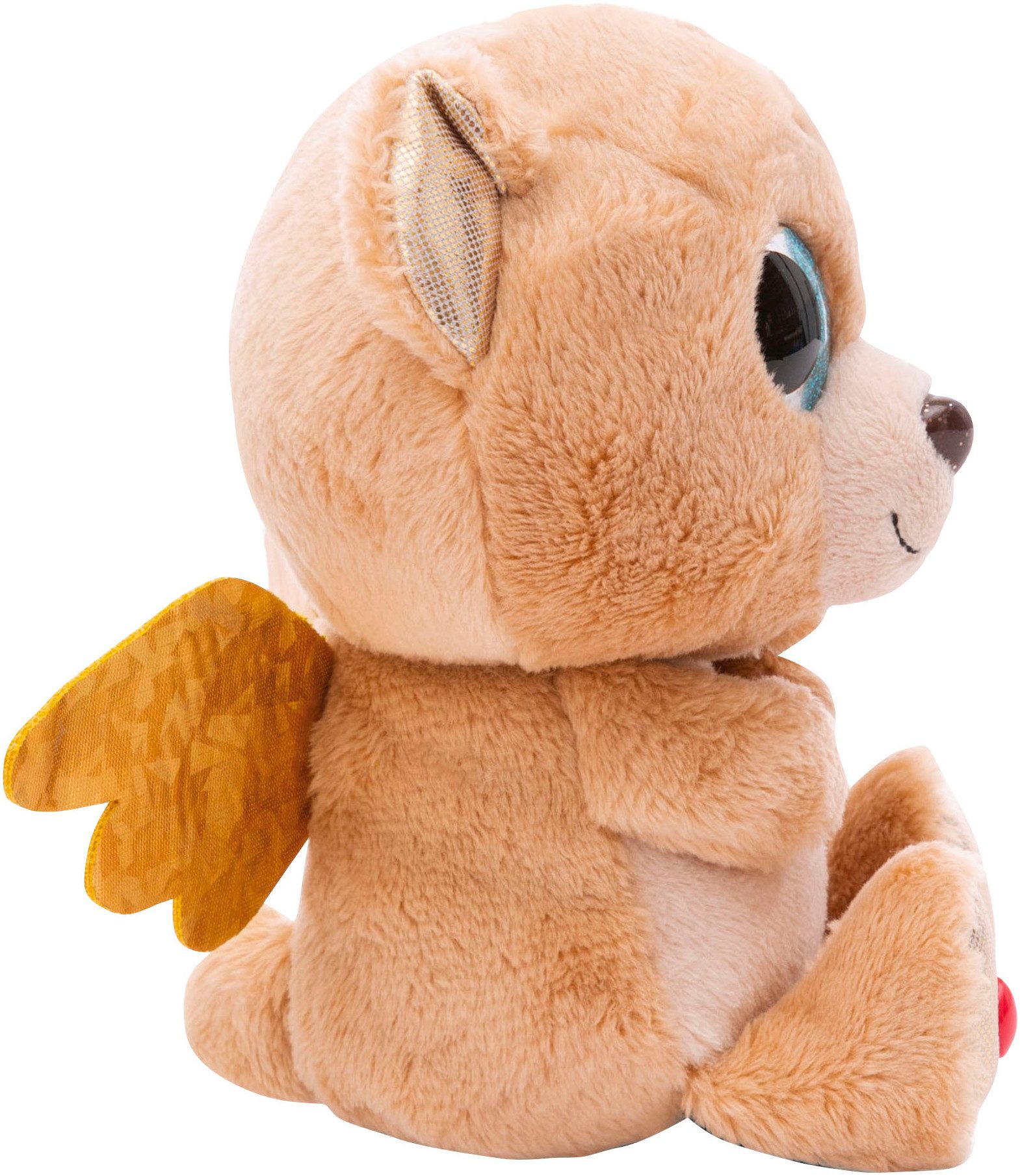 Nici Kuscheltier Glubschis, Bär Glowy Bombo, 15 cm