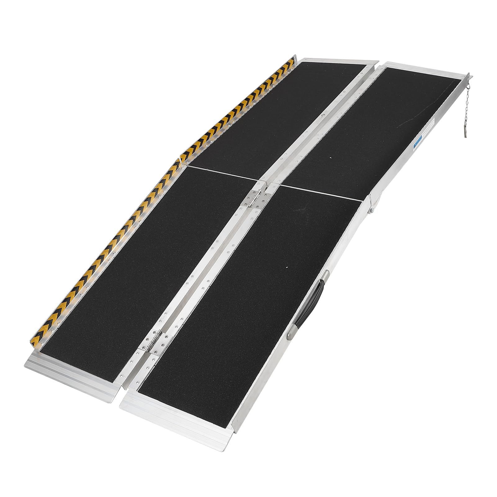 GarveeMore Auffahrrampe Tragbare Rollstuhlrampe 6FT Rutschfeste Faltbare Handicap Rampe
