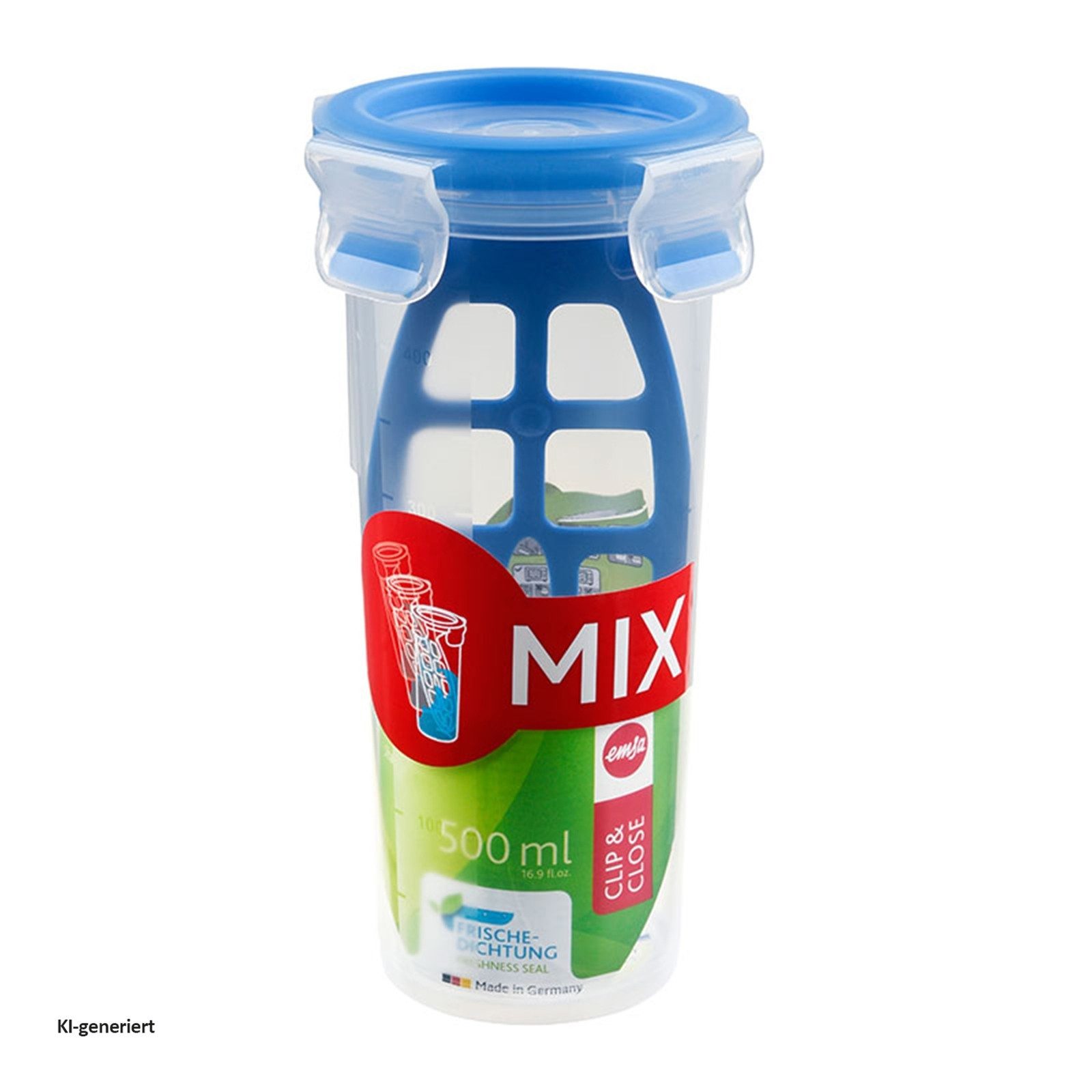 Emsa Dressing Shaker Mixbecher Clip Close, Kunststoff