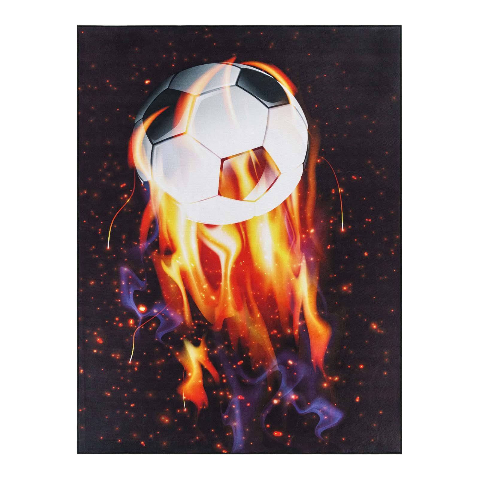 TaraCarpet Kinderteppich Fresh Kids Fußball, rechteckig, günstig online kaufen