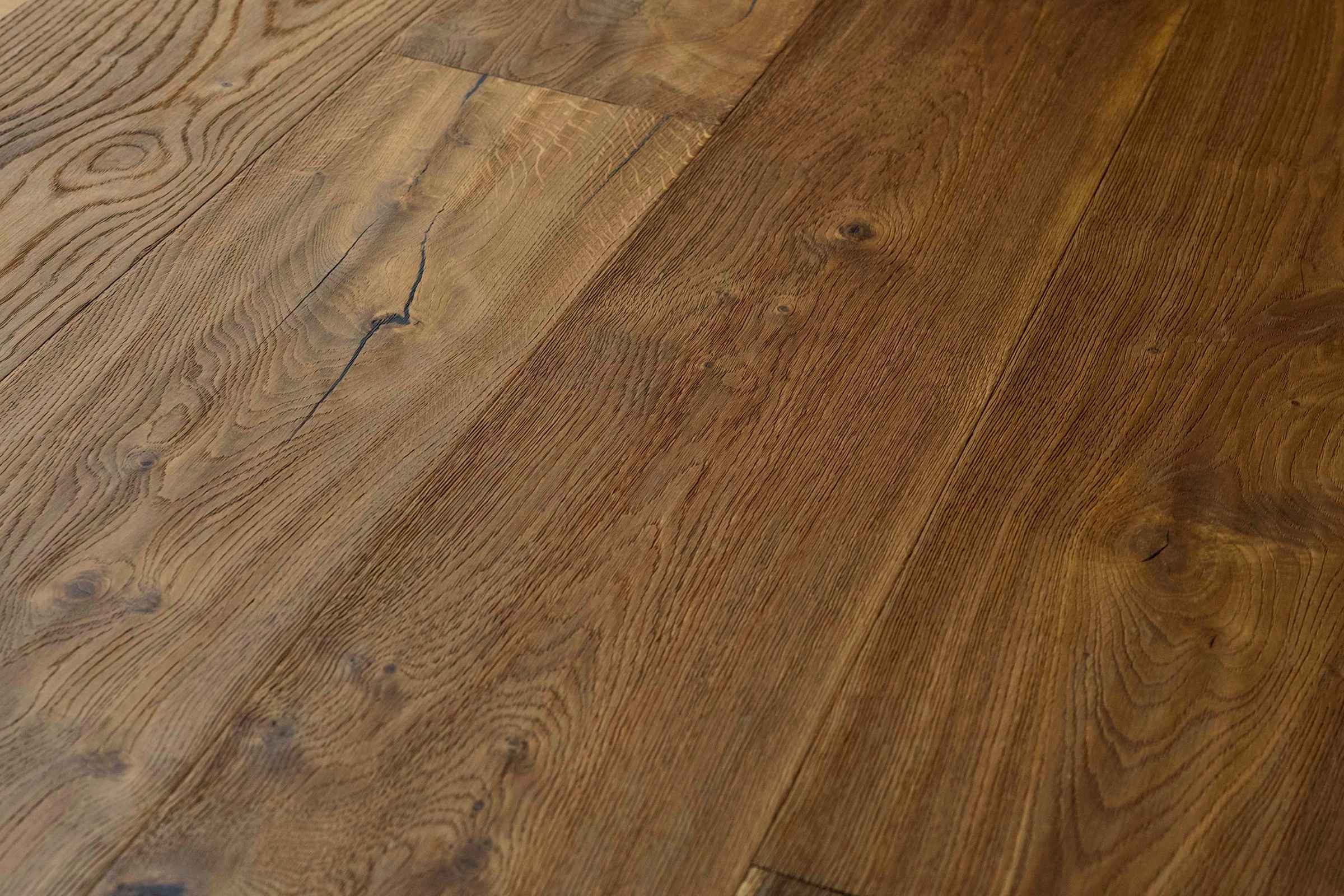 DielenDealer Parkett Fertigparkett Eiche Richmond XL - 3-Schicht geräuchert, geölt, mit Klicksystem, 3,432qm pro Paket