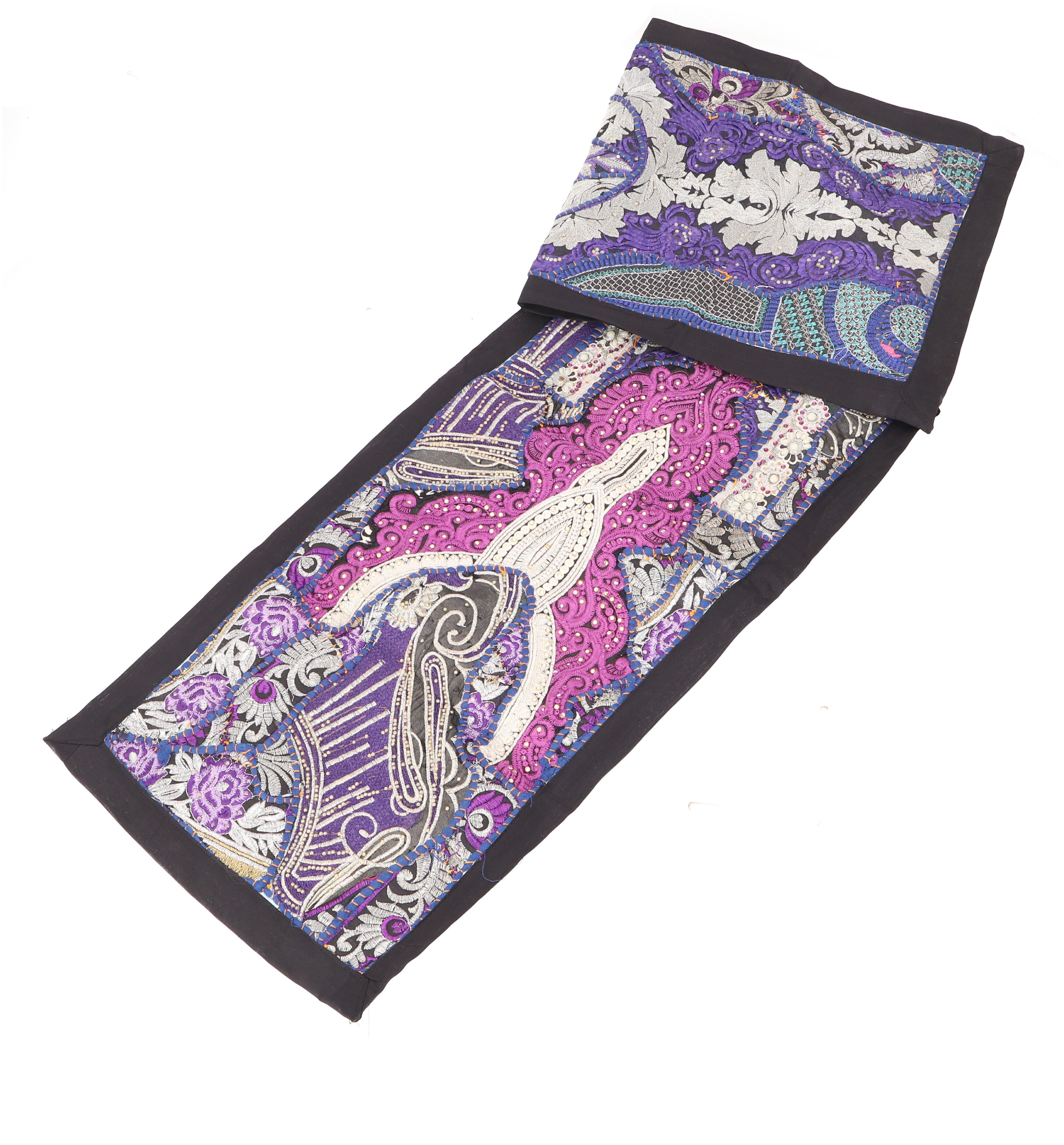 Guru-Shop Wandteppich Orientalischer Tischläufer, Wandbehang,.., Höhe: 150 mm