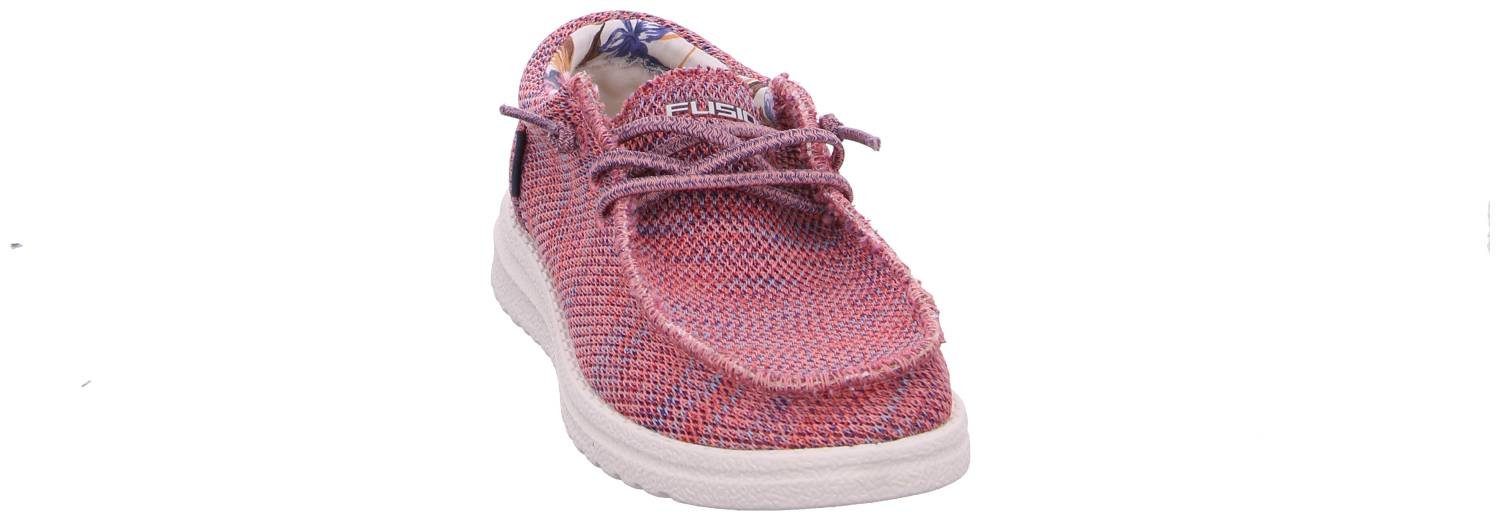 Fusion Emma Melange Knit Pink Slipper