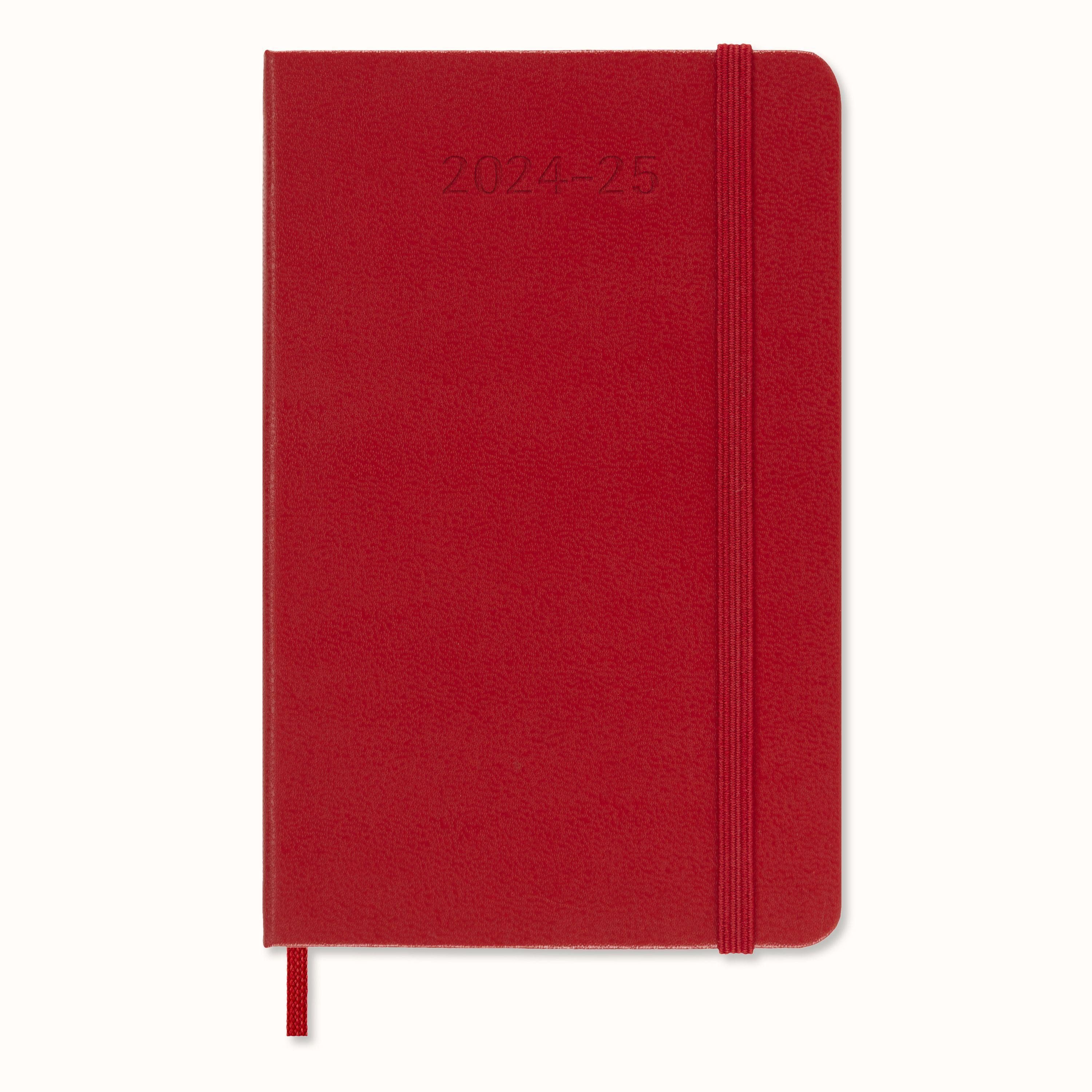 Notizbuch Moleskine 18 Monate Wochen Notizkalender 2024/2025, P/A6