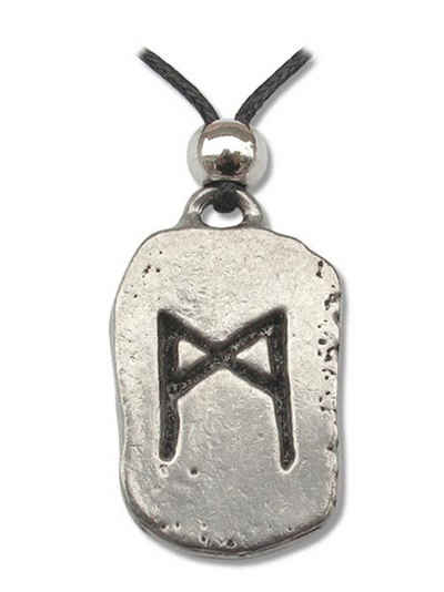 Adelia´s Amulett Anhänger Runensteine, Man - Menschheit