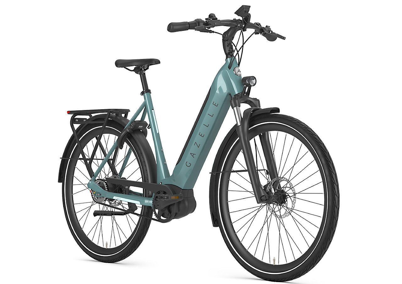 Gazelle E-Bike Gazelle Ultimate C5 HMB 625 Wh Damen blau 2025, 5 Gang Shimano Nexus 5, Nabenschaltung, Bosch Performance Line smart System, 625 Wh