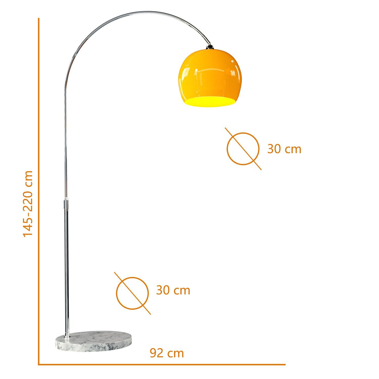 CCLIFE Bogenlampen LED Bogenleuchte Bogenlampe Stehlampe günstig online kaufen