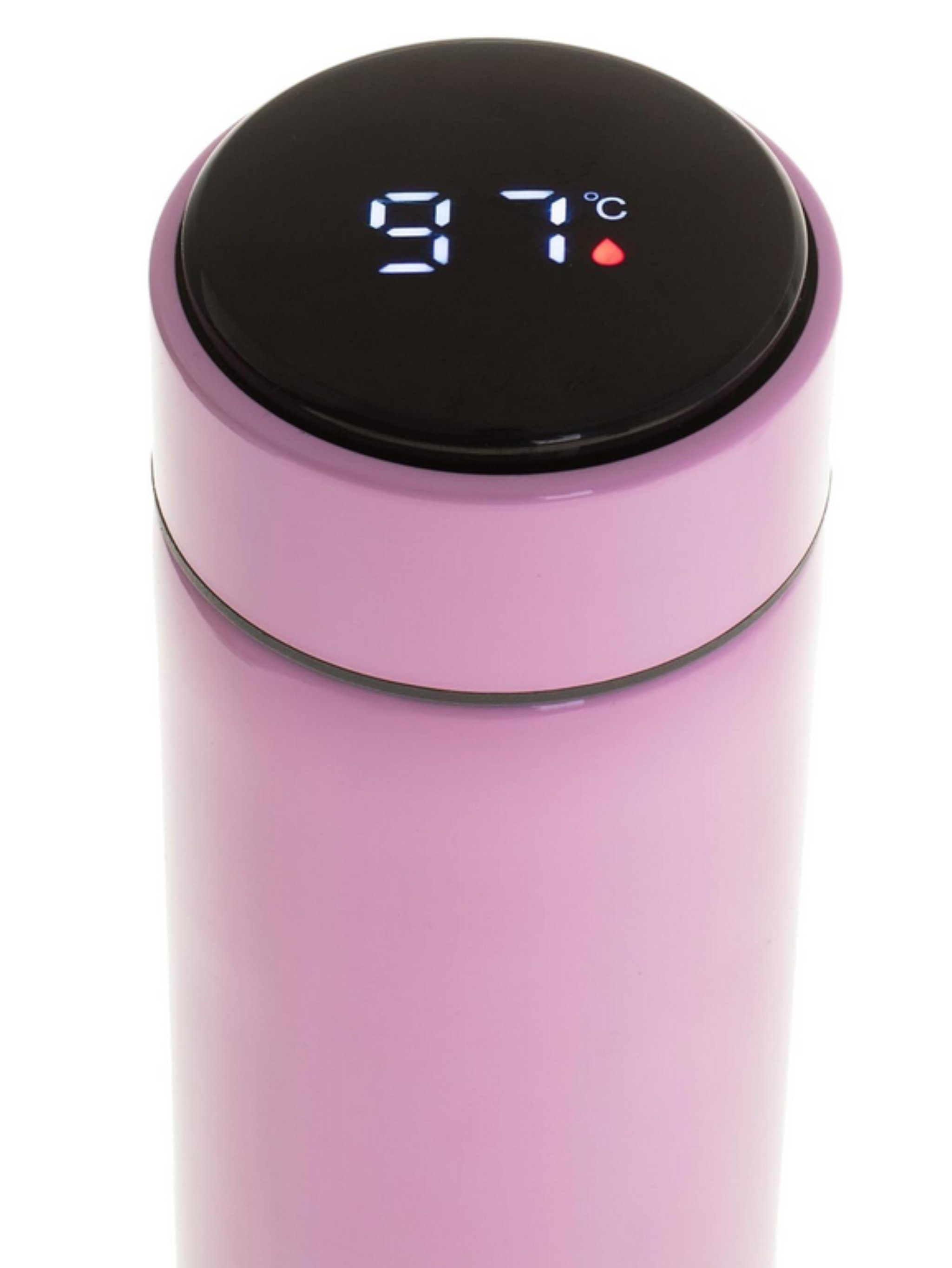 Botells Thermoflasche Isolierflasche 500 ml, LCD Touch Temperaturanzeige, auslaufsicher, Dauersieb zur Teezubereitung, ideal auch bei Babynahrung