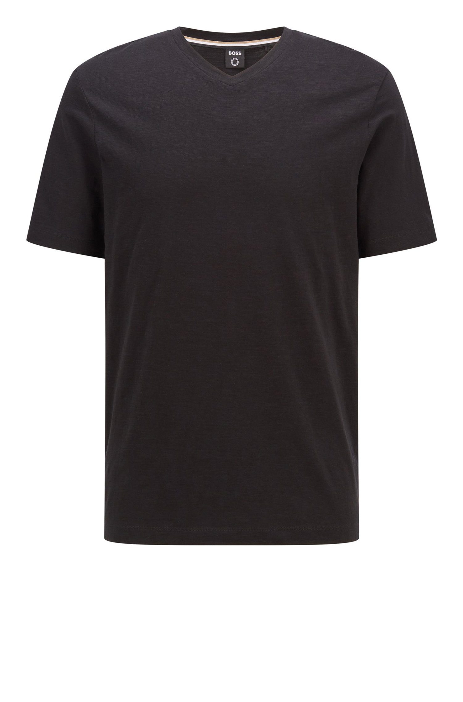 Hugo boss v neck t shirts discount