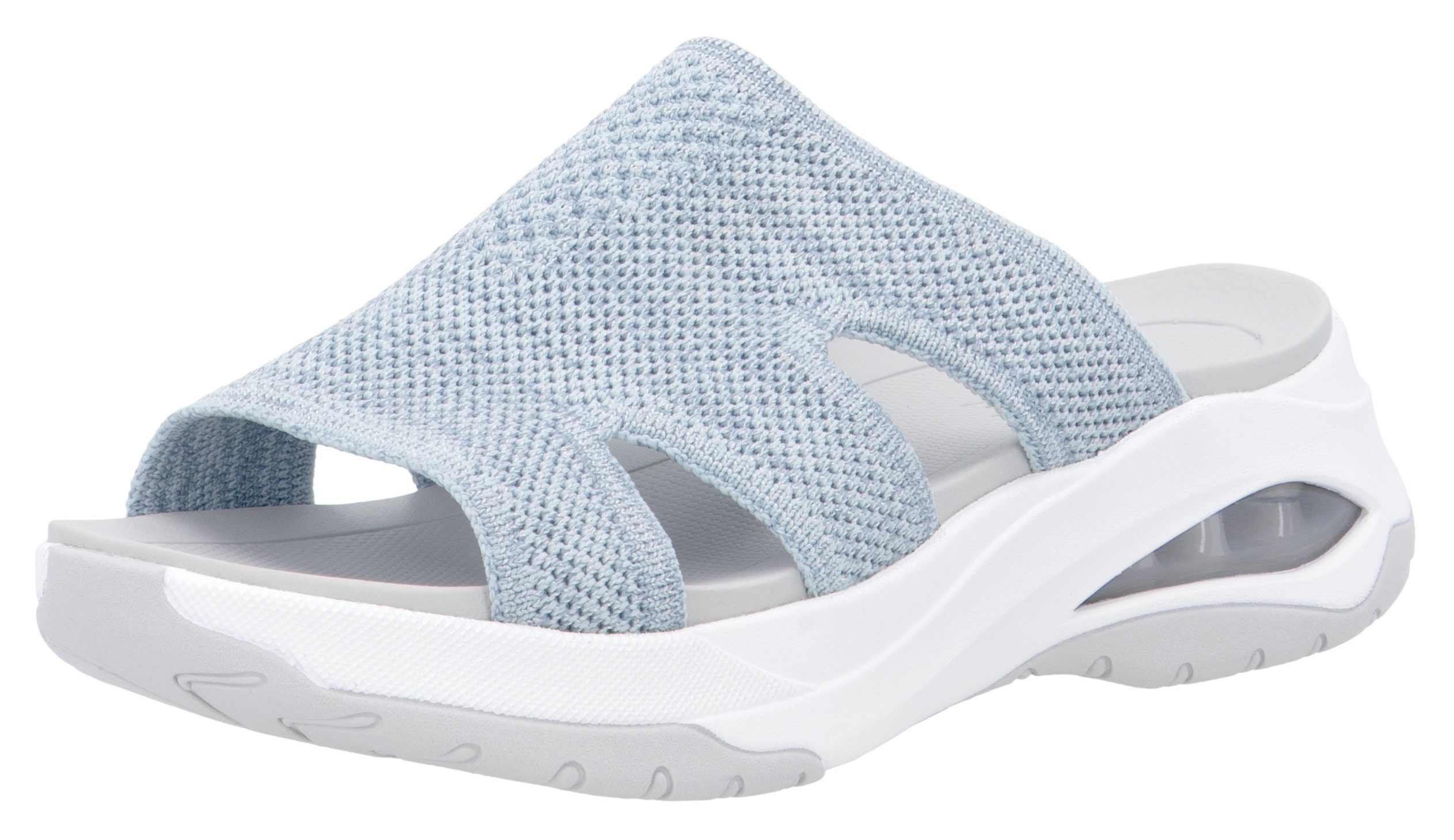 RIEKER Sport vegan Pantolette Sommerschuh, Hausschuh, Keilabsatz, in der Maschine waschbar