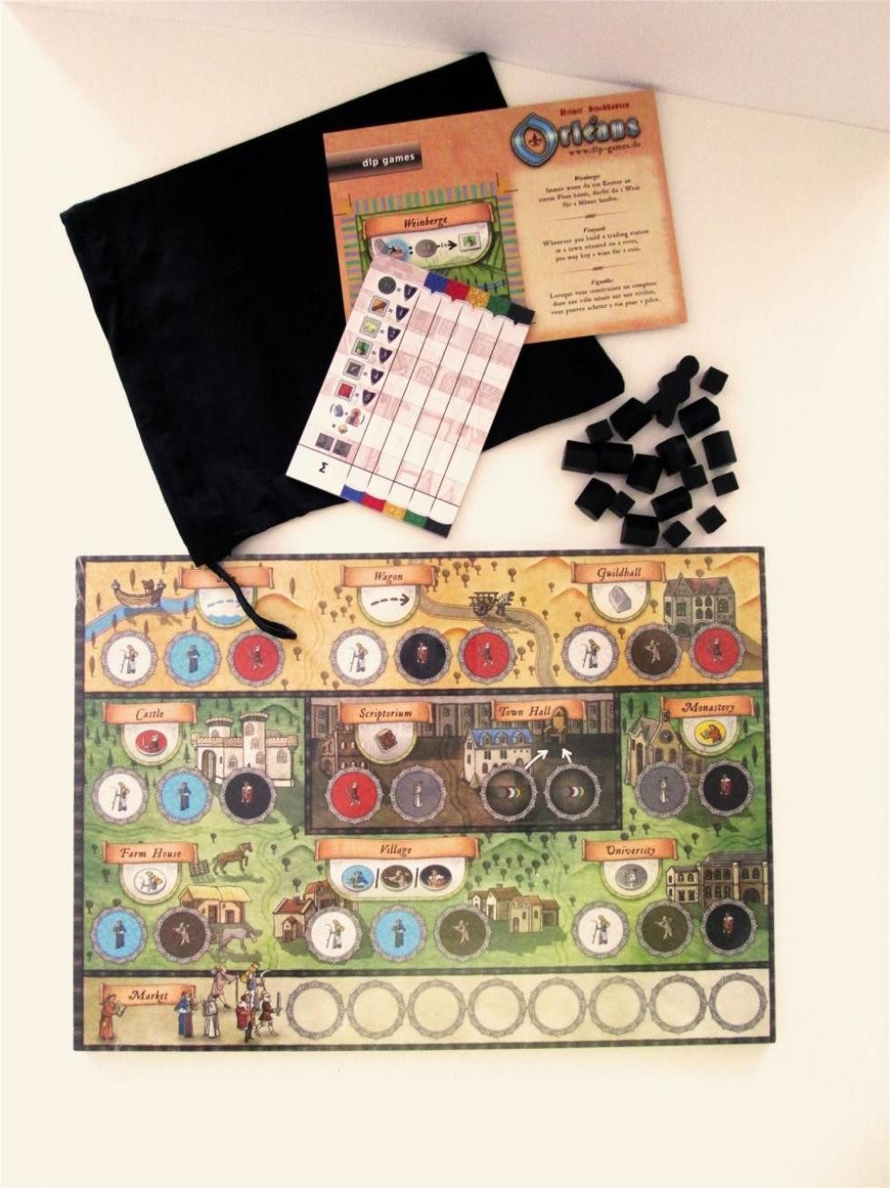 dlp-games Spiel, Orleans Material für 5. Spieler (Erweiterung)