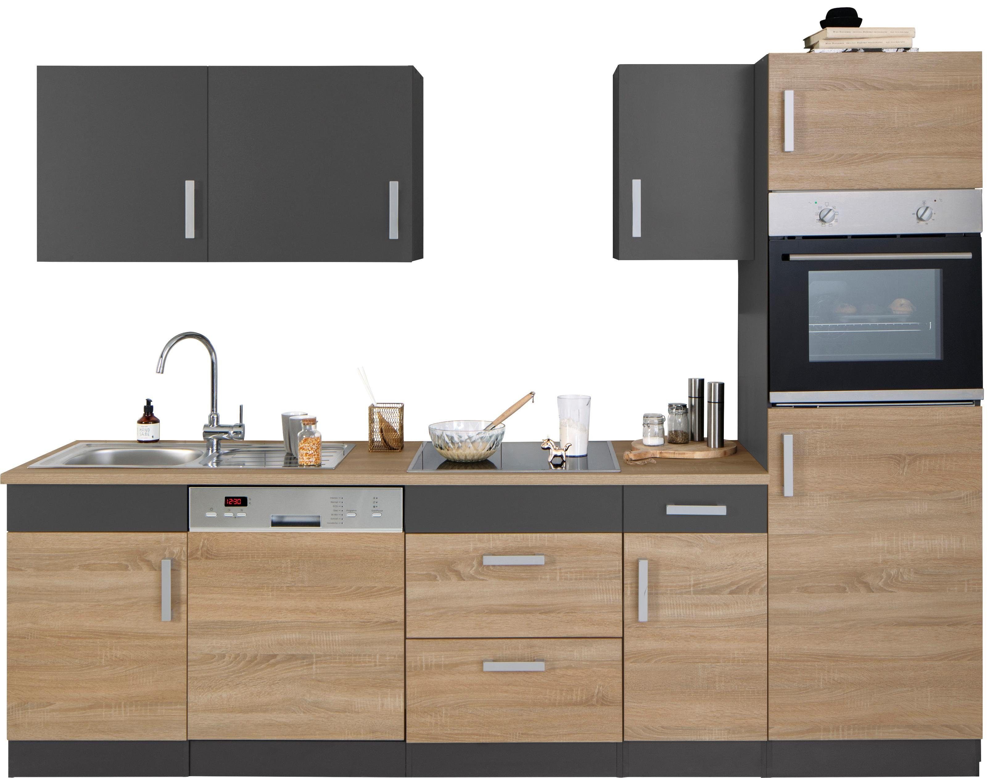 KOCHSTATION Küchenzeile KS-Gera, Breite 270 cm, günstig online kaufen