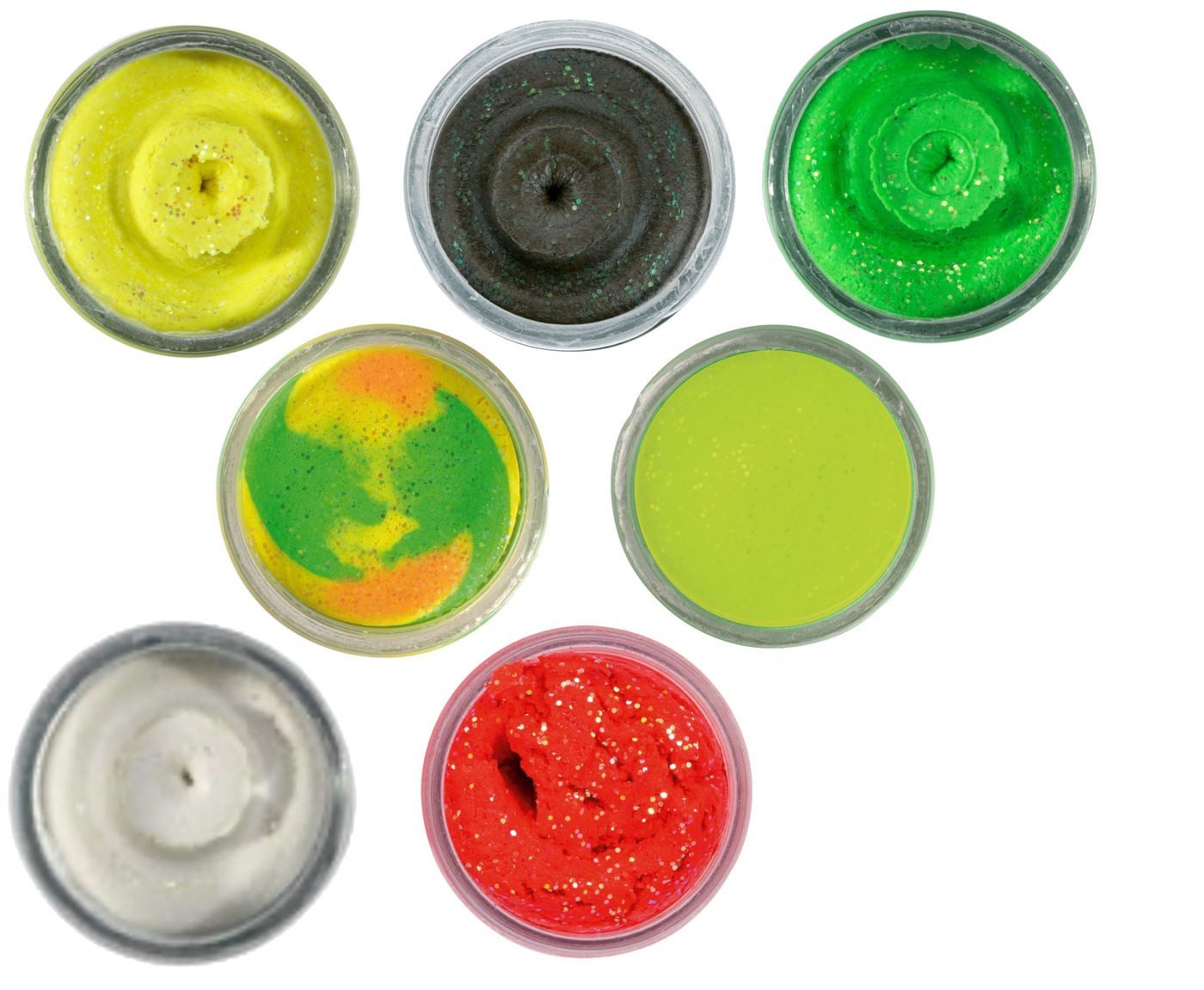 Berkley Kunstköder Berkley Powerbait® Sinking Glitter Trout Dough - 50g Forellenteig
