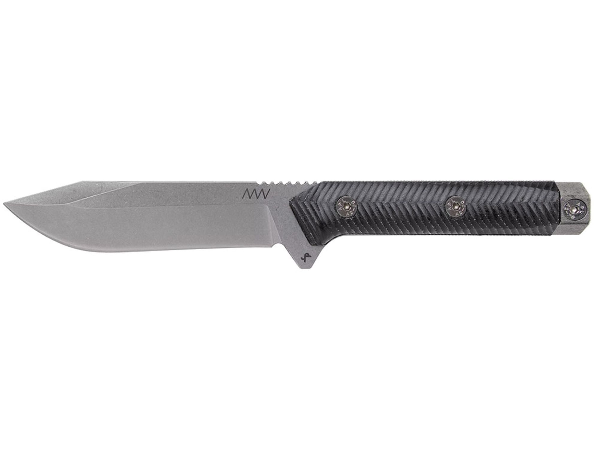 ACTA NON VERBA KNIVEs Taschenmesser Acta Non Verba M73 Kontos Stonewash Micarta Schwarz ANVM73-003