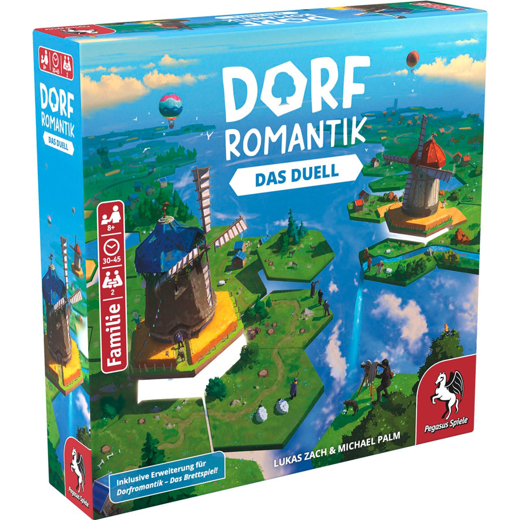 Pegasus Spiel Pegasus Dorfromantik - Das Duell, Brettspiel