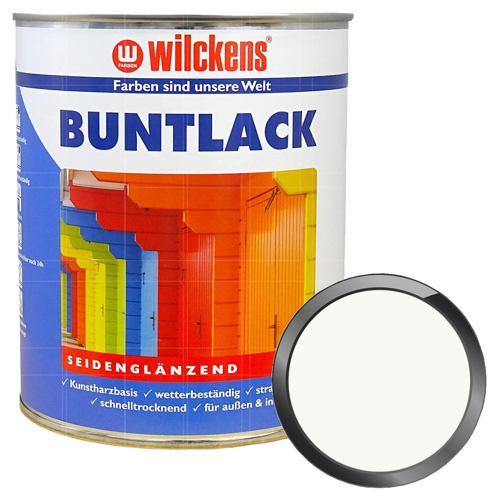 Wilckens Farben Lack Buntlack seidenglänzend - 0.375 Liter