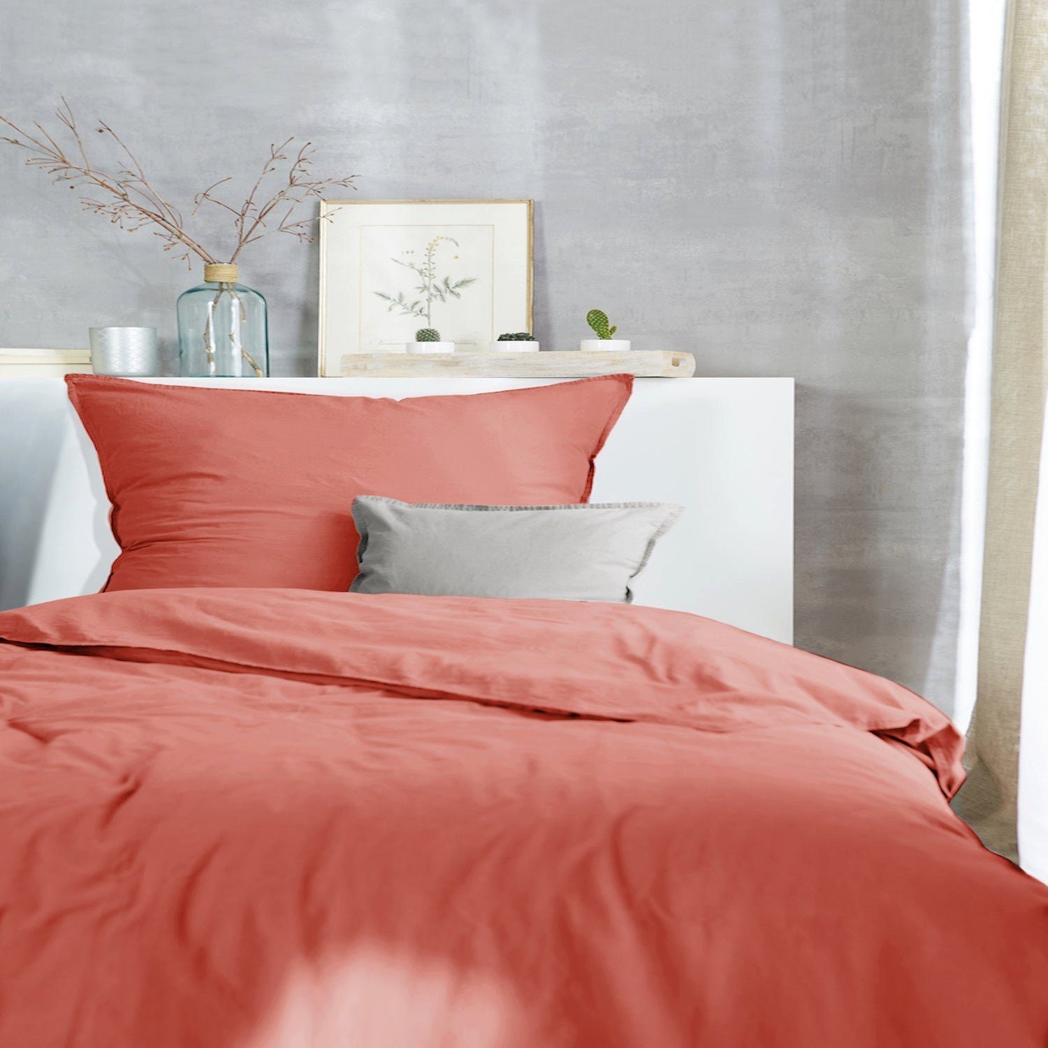 Bettwäsche hochwertige Bettwäsche aus 100% Baumwolle- Sommerbett, Giantore