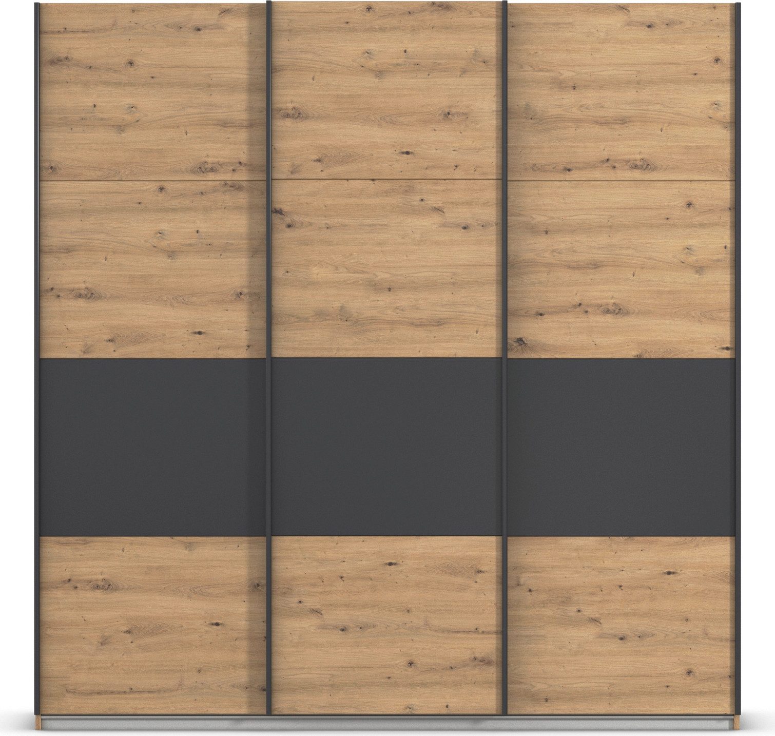 rauch Schwebetürenschrank Kleiderschrank Schrank Garderobe Ankleide Schlafzimmerschrank CORTONA (Breiten 203/271/315/360 cm, Höhen 210/229 cm) inkl. Inneneinteilung, 2 Stoffboxen extra Einlegeböden MADE IN GERMANY