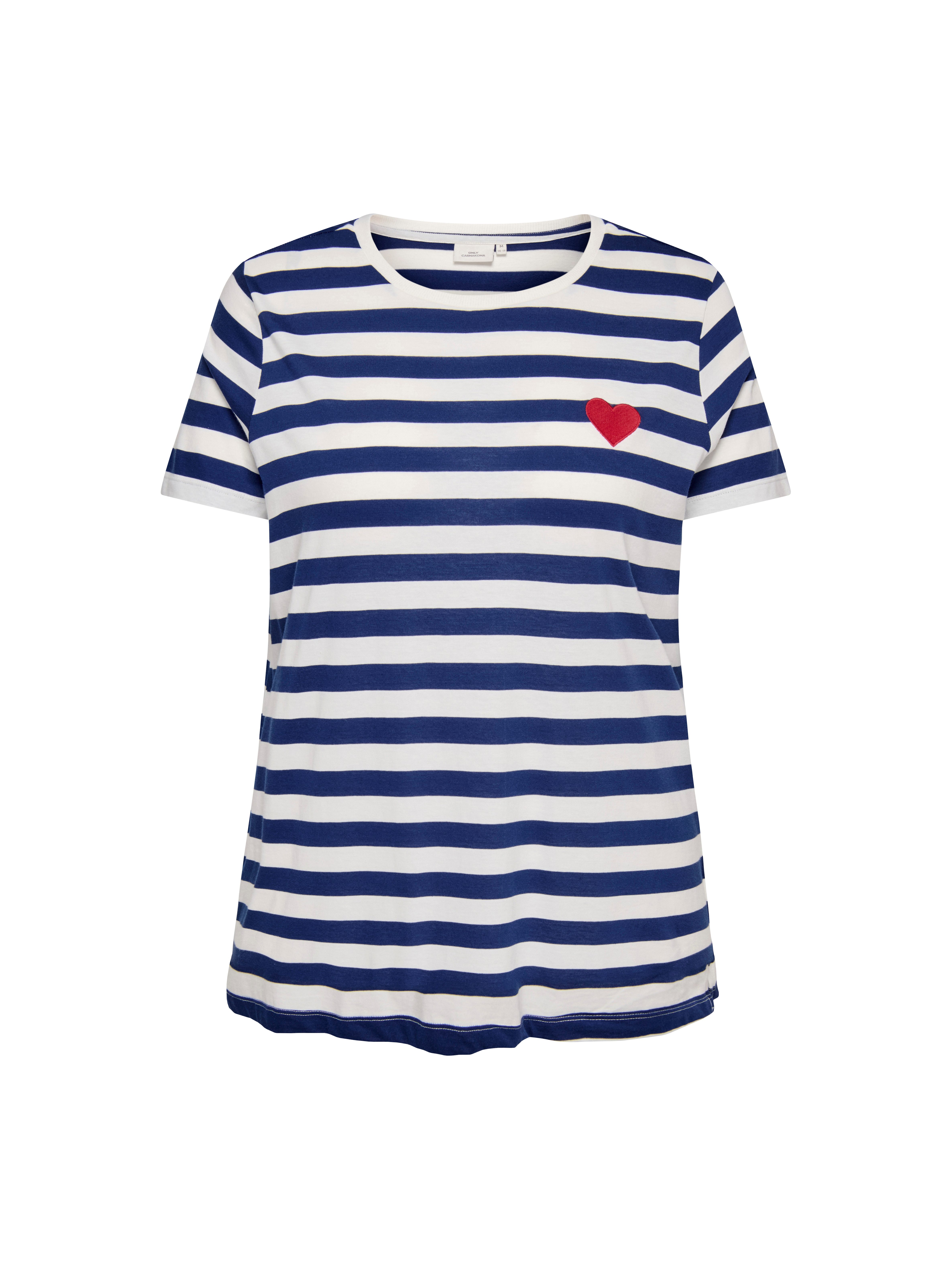Rundhalsshirt CARANITA LIFE S/S O-NECK REG TOP JRS