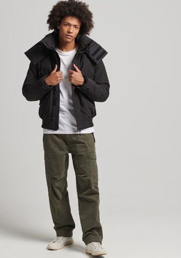 Superdry Winterjacke CODE XPD EVEREST black BOMBER