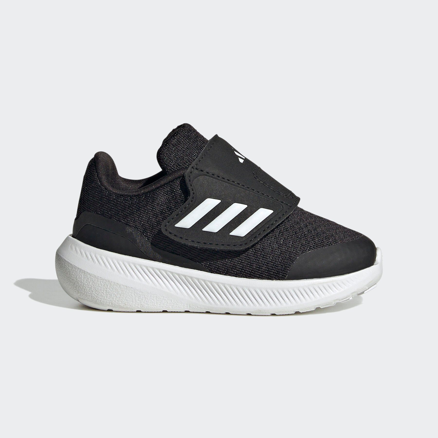 schwarz-weiß HOOK-AND-LOOP Sneaker adidas Klettverschluss RUNFALCON mit 3.0 Sportswear