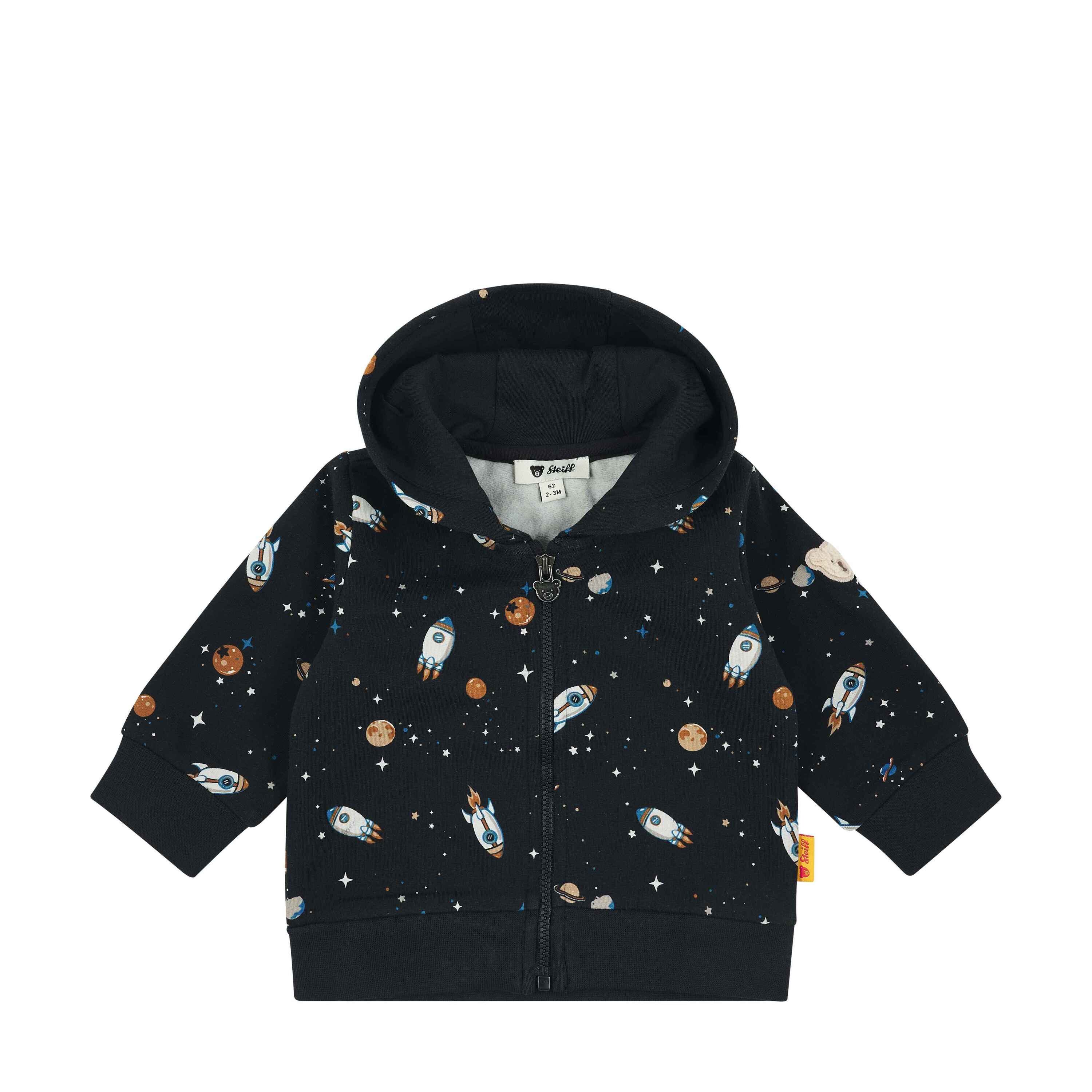 Steiff Strickjacke Sweatjacke Off to the Moon