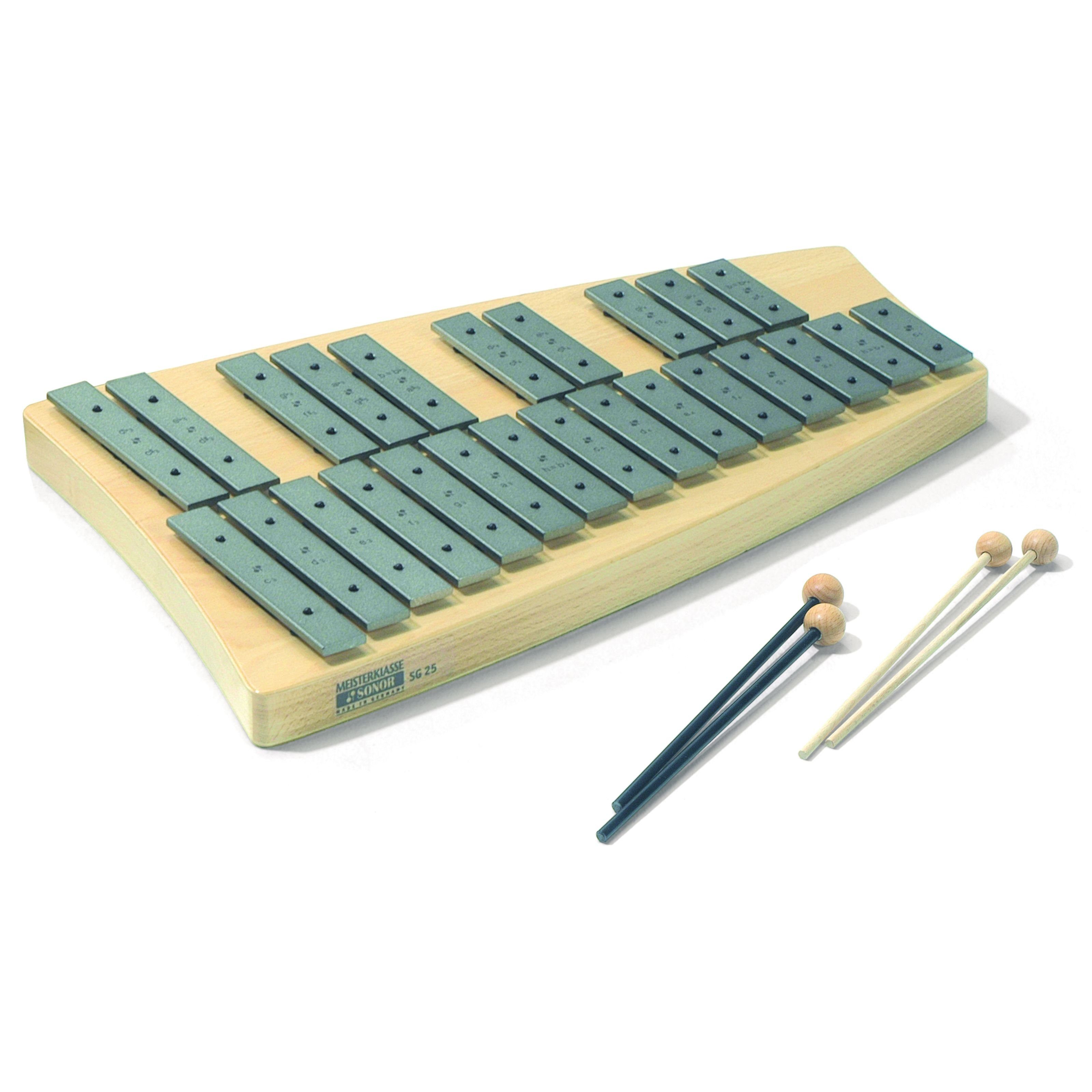 SONOR Glockenspiel,Glockenspiel SG 25 Meisterklasse Sopran, Percussion, Orff Instrumente, Glockenspiel SG 25 Meisterklasse, Sopran - Orff instrument