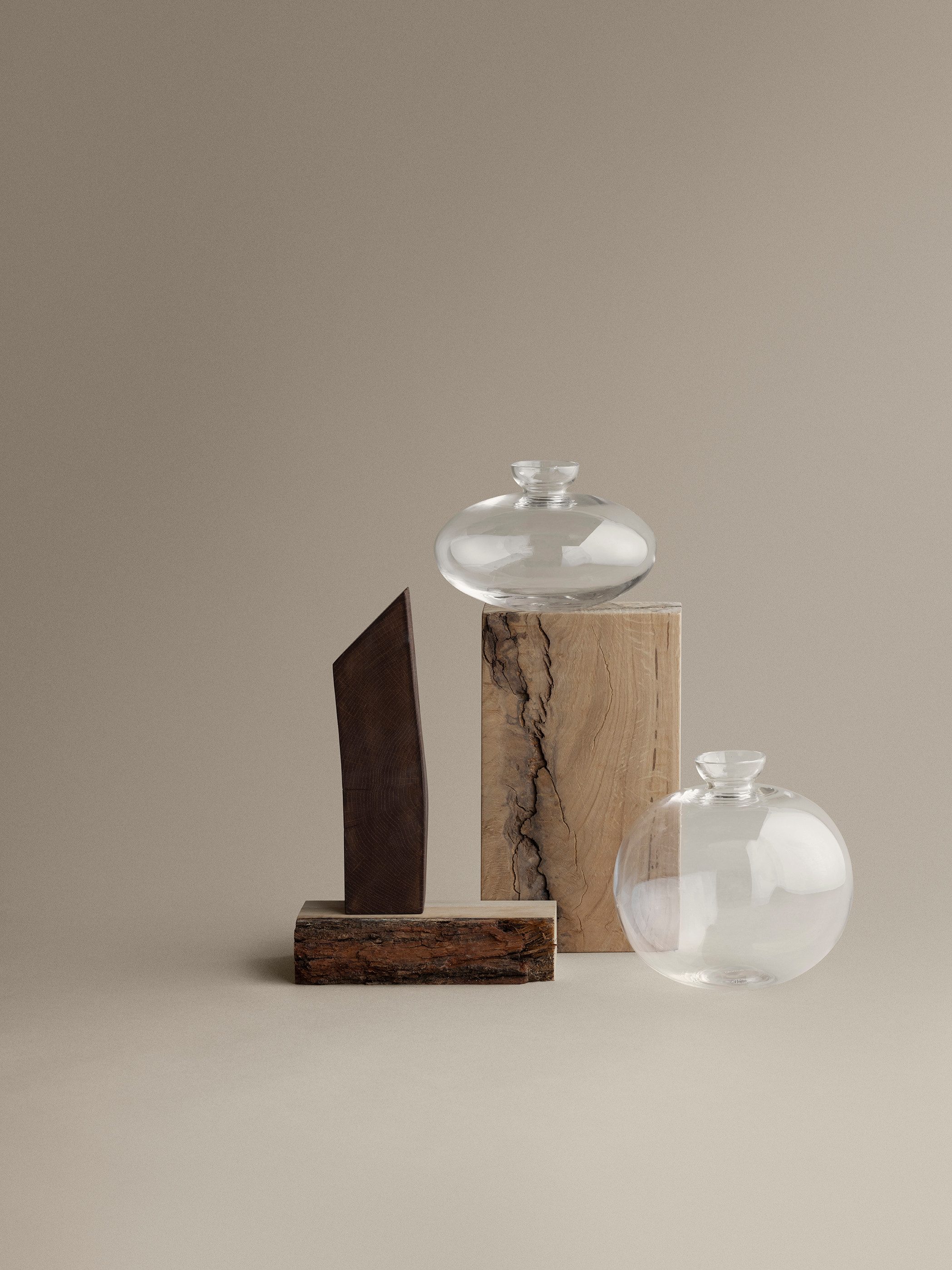 blomus Dekovase Vase -AVO- Blumenvase, Tischvase, Glasvase: mundgeblasen, Perfekt für Avocado, Eyecatcher, mundgeblasen – Bild 3 von 5