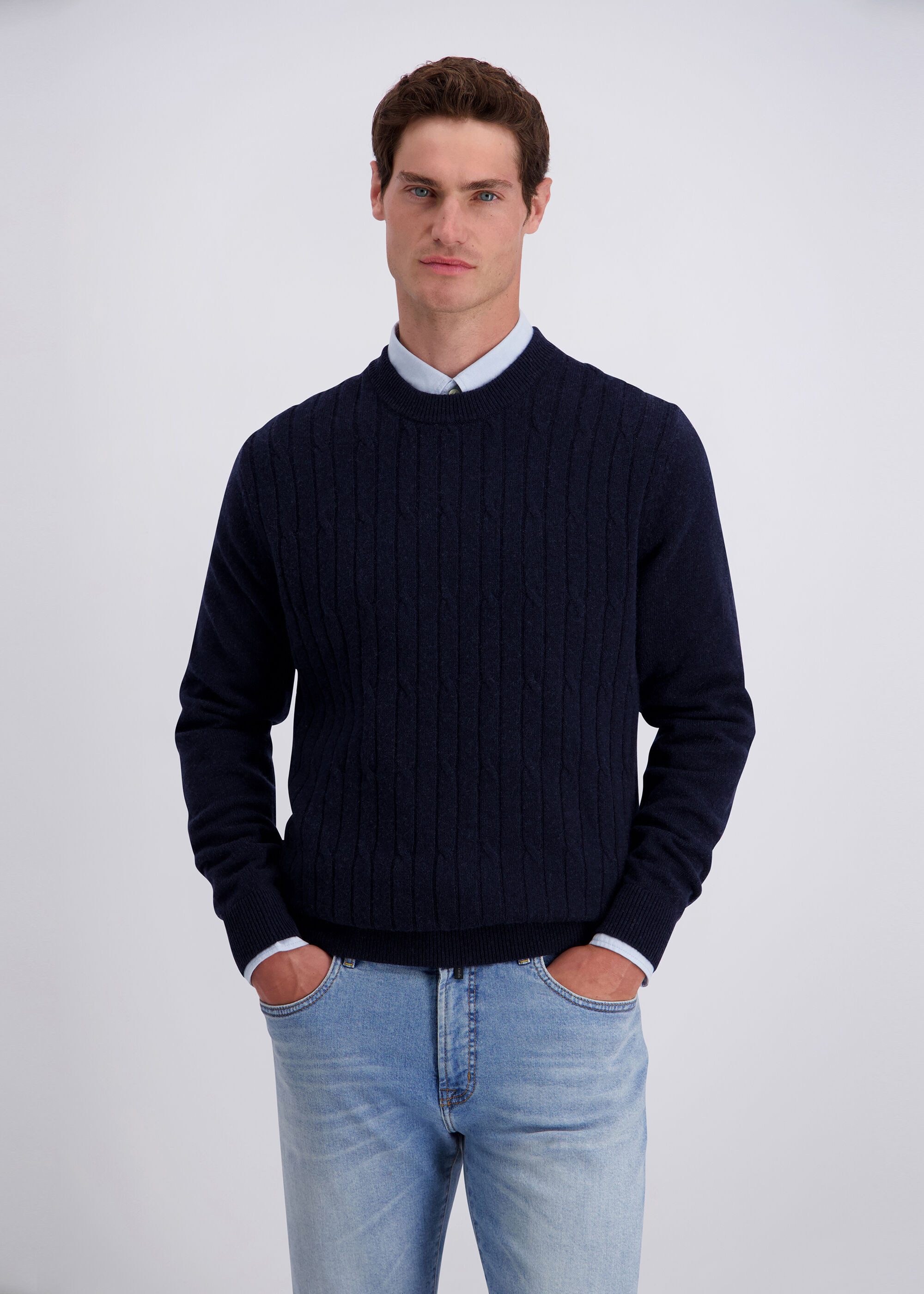Pierre Cardin Strickpullover aus einer Wollmischung