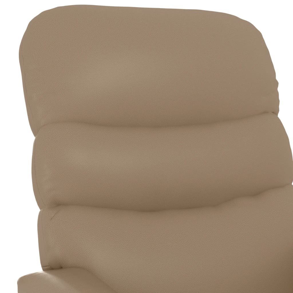 Cappuccino-Braun Massagesessel vidaXL Kunstleder Massagesessel (1-St)