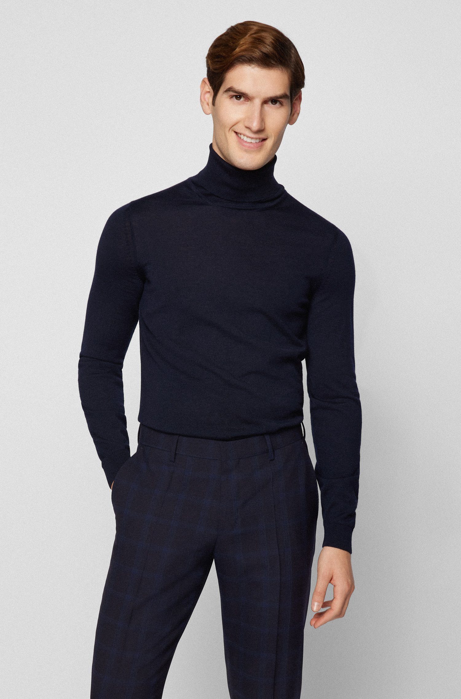 BOSS Strickpullover Musso (1-tlg)
