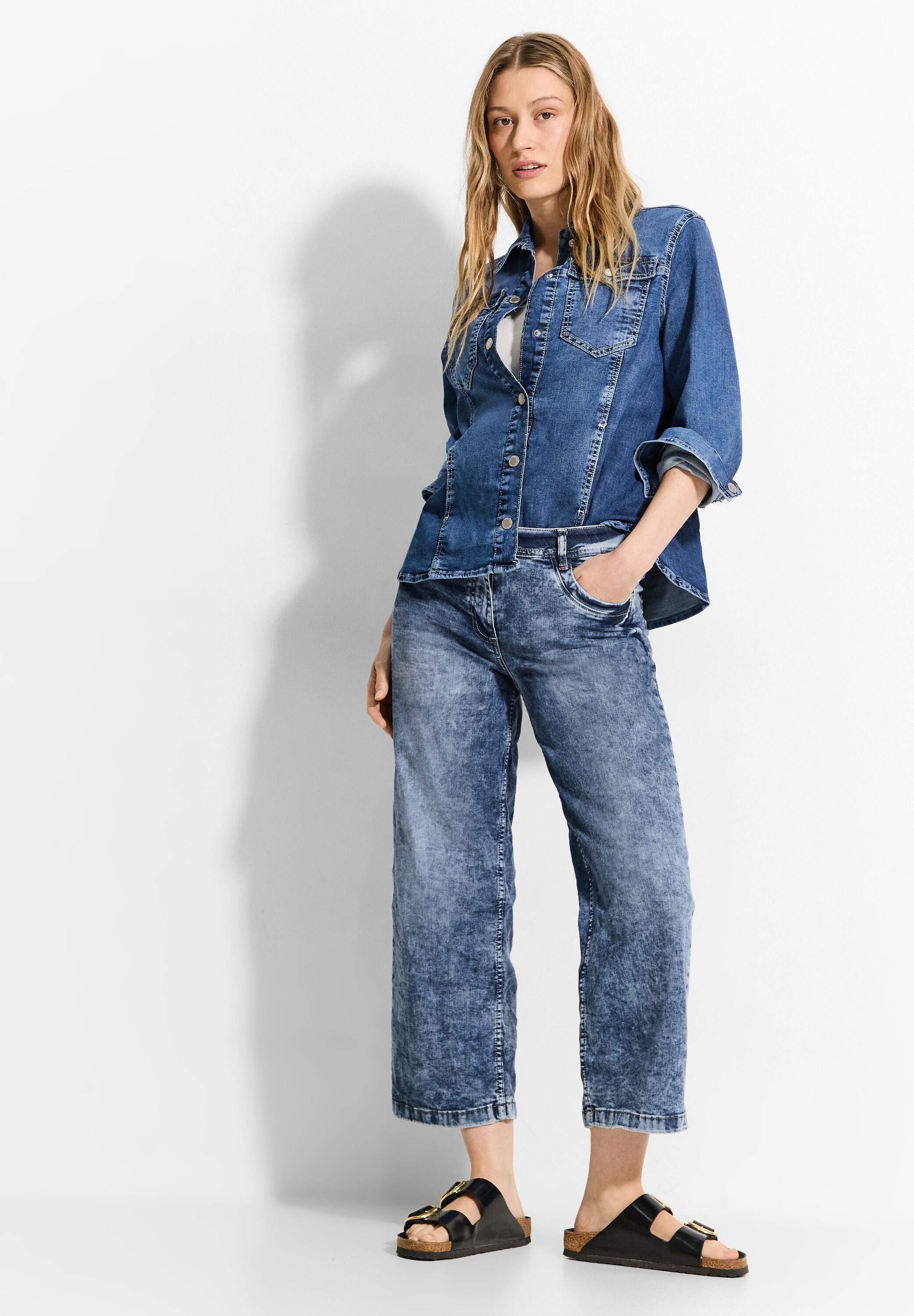 CECIL Loose-fit-Jeans Style Neele im Five-Pocket Style