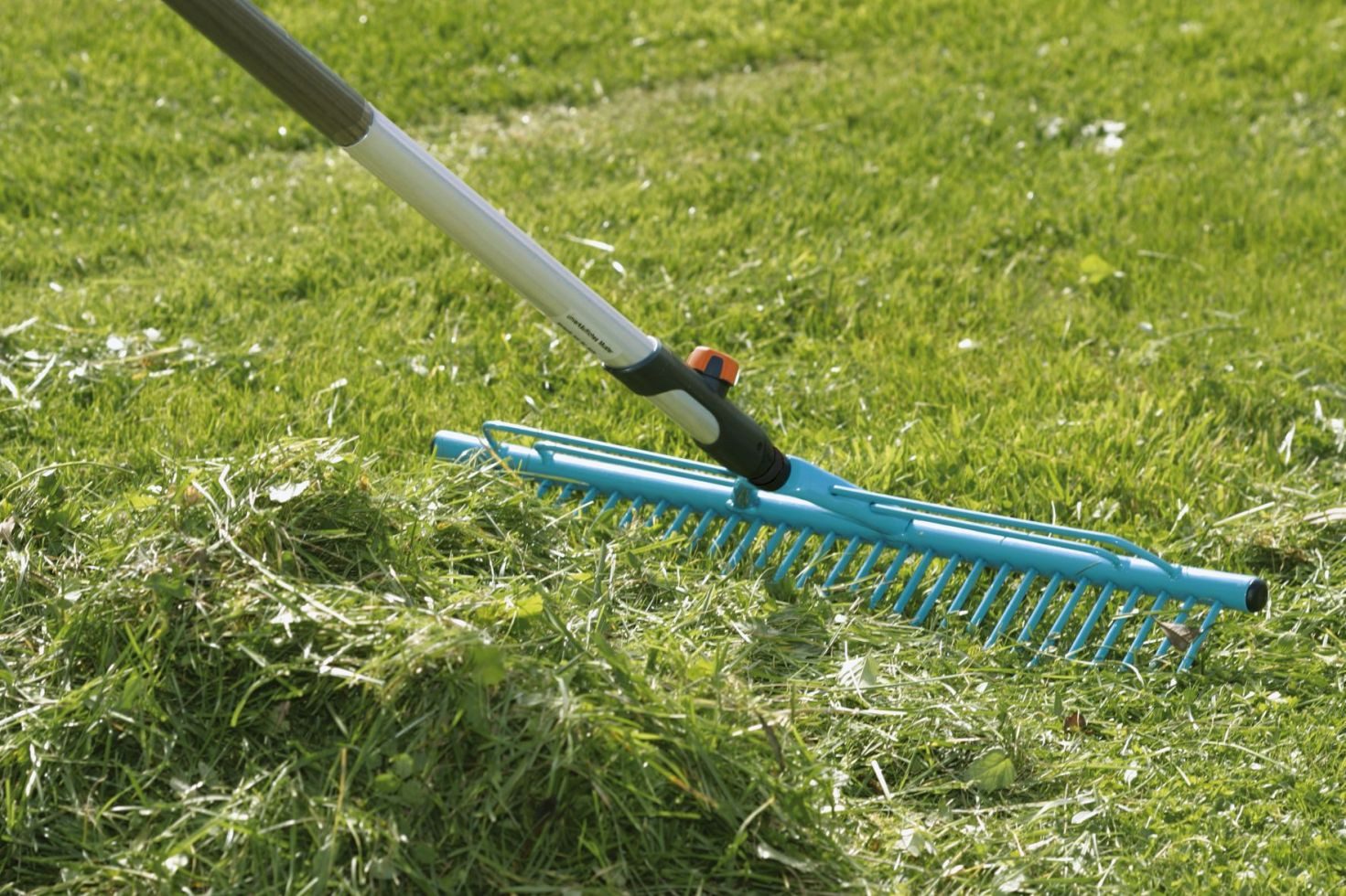 GARDENA Rechenbesen Gardena Rasenrechen combisystem 60 cm