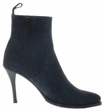 FB Fashion Boots EVA Blau Stiefelette Rahmengenähte Damen Lederstiefelette