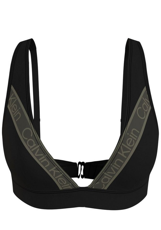 Calvin Klein Swimwear Triangel Bikini Top »Lacy«, in Bralette Form › schwarz  - Onlineshop OTTO
