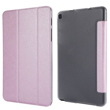 König Design Tablet-Hülle Samsung Galaxy Tab A7 Lite, Schutzhülle für Samsung Galaxy Tab A7 Lite Tablethülle Schutztasche Cover Standfunktion Rosa