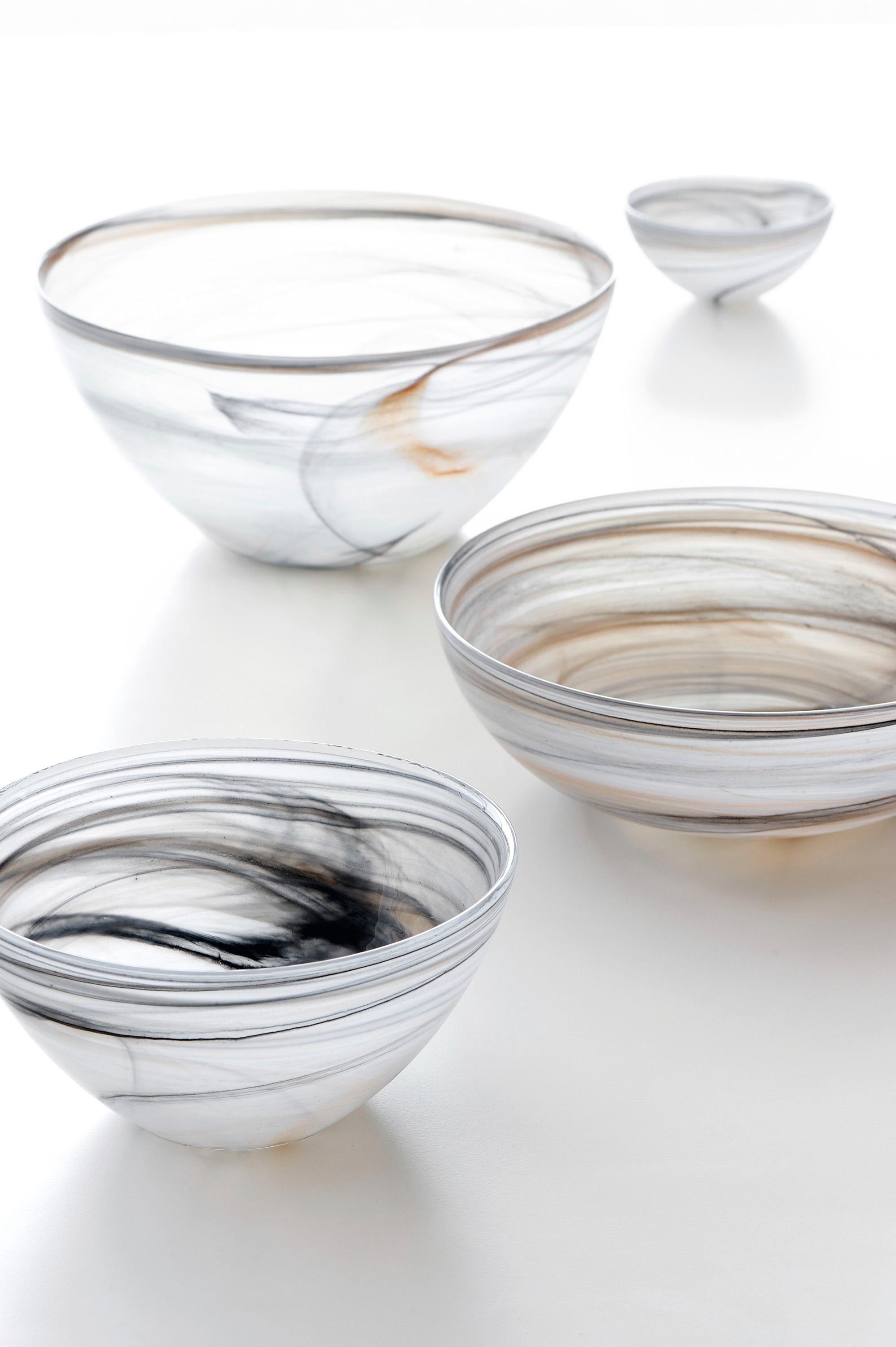 LEONARDO Schale Schale ALABASTRO 28 cm beige, Glas