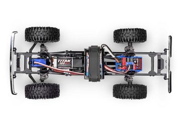 Traxxas RC-Buggy Traxxas RC TRX-4M Crawler Ford F150 Ranger XLT 4x4 High Trail Blau 1:1