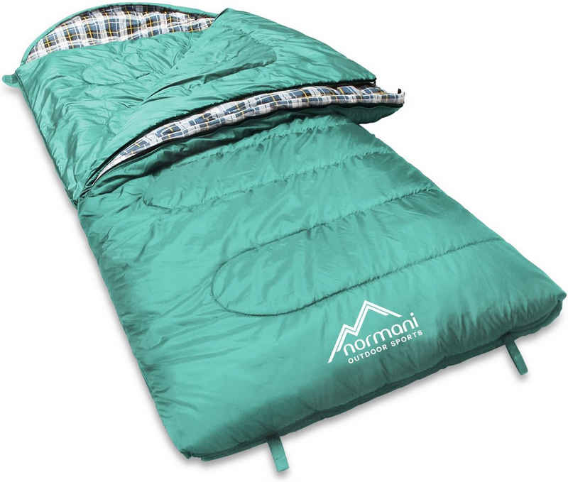 normani Deckenschlafsack Outdoor-Schlafsack Extrem 4-In-1 Antarctica, bis -40°C 500 + 250 g/m² Füllung