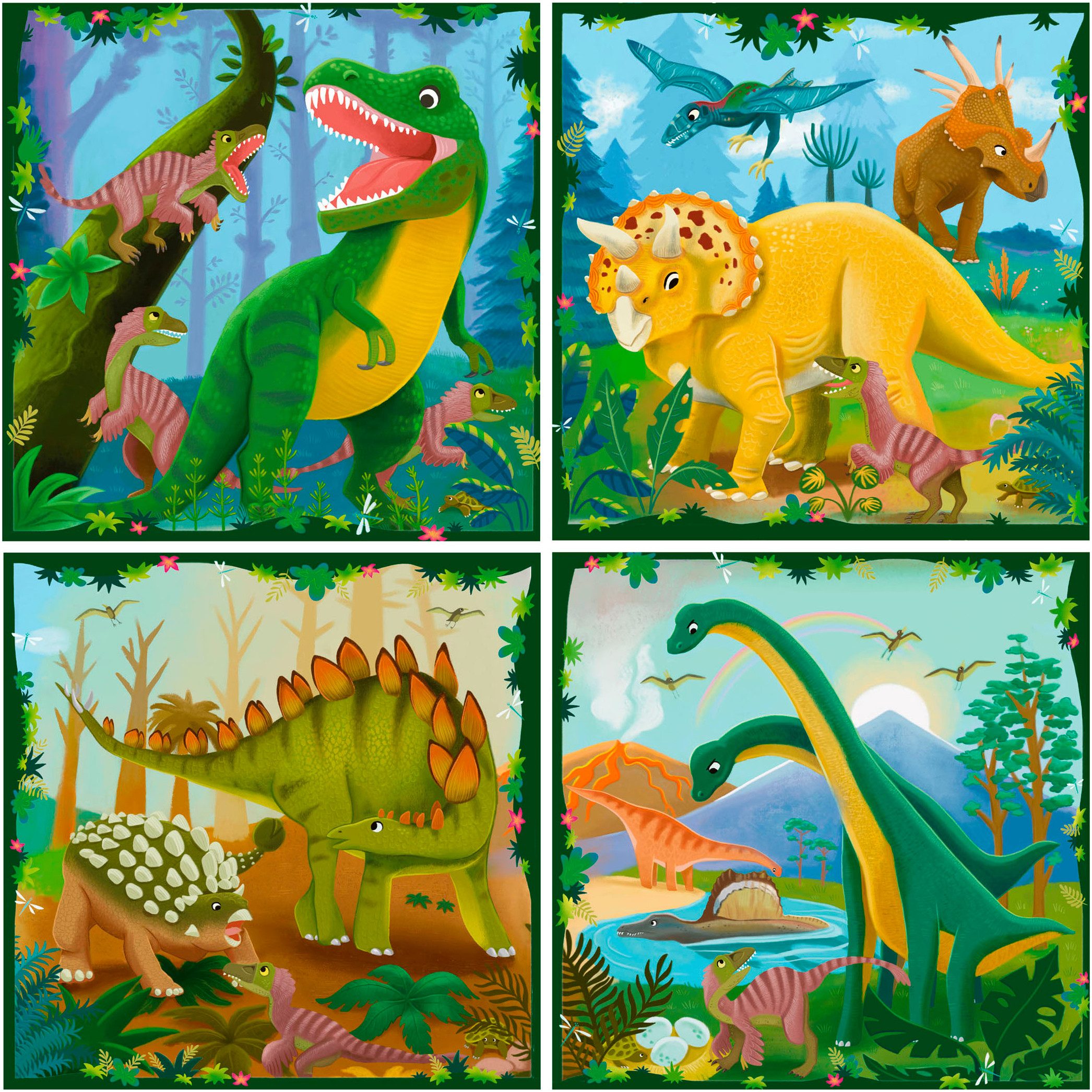 Ravensburger Puzzle PuzzleUP!, Dinosaurier, 159 Puzzleteile, Made in Europe