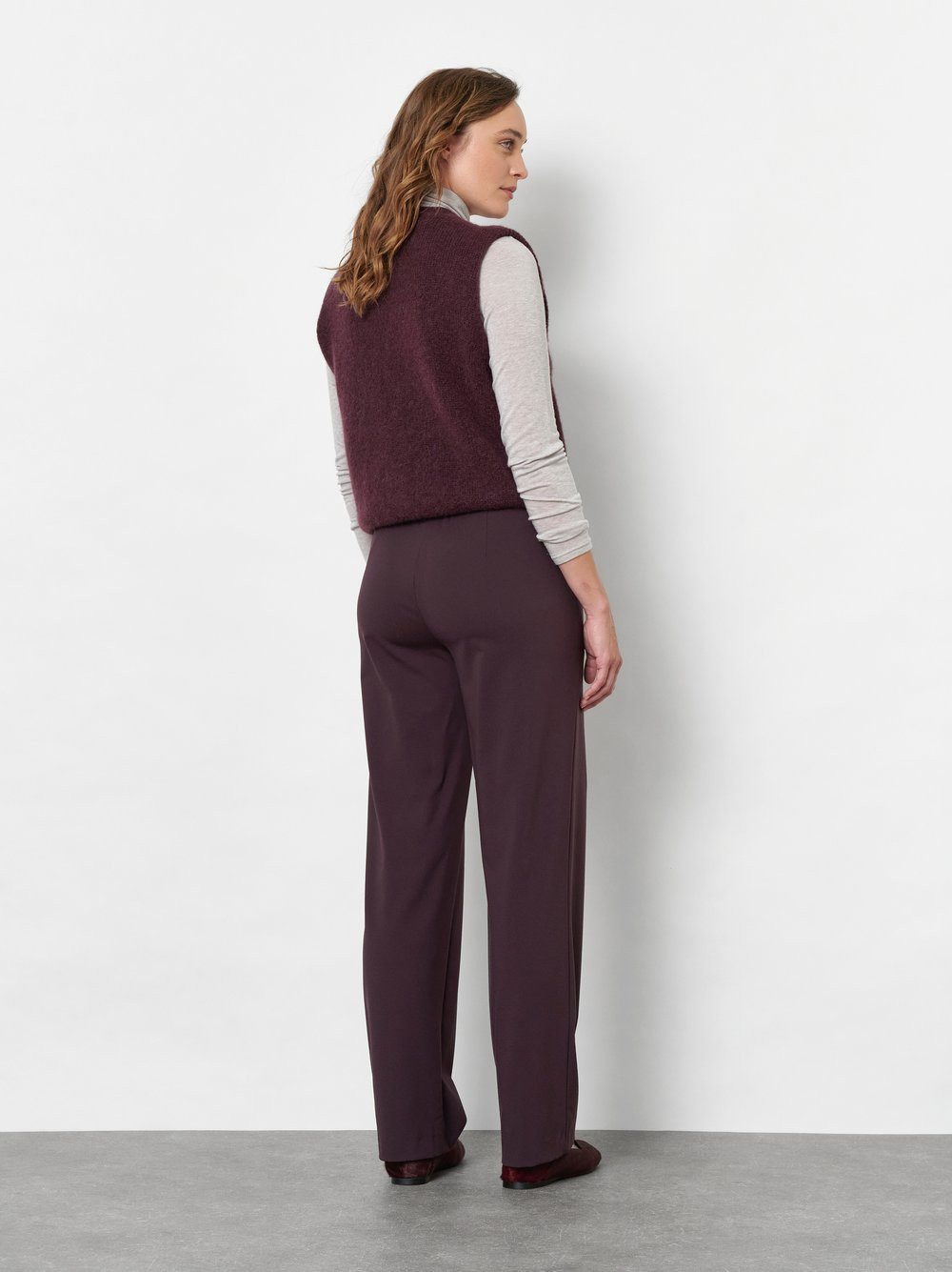 TONI Stoffhose Sue Wide mit Gummizug und Stretch