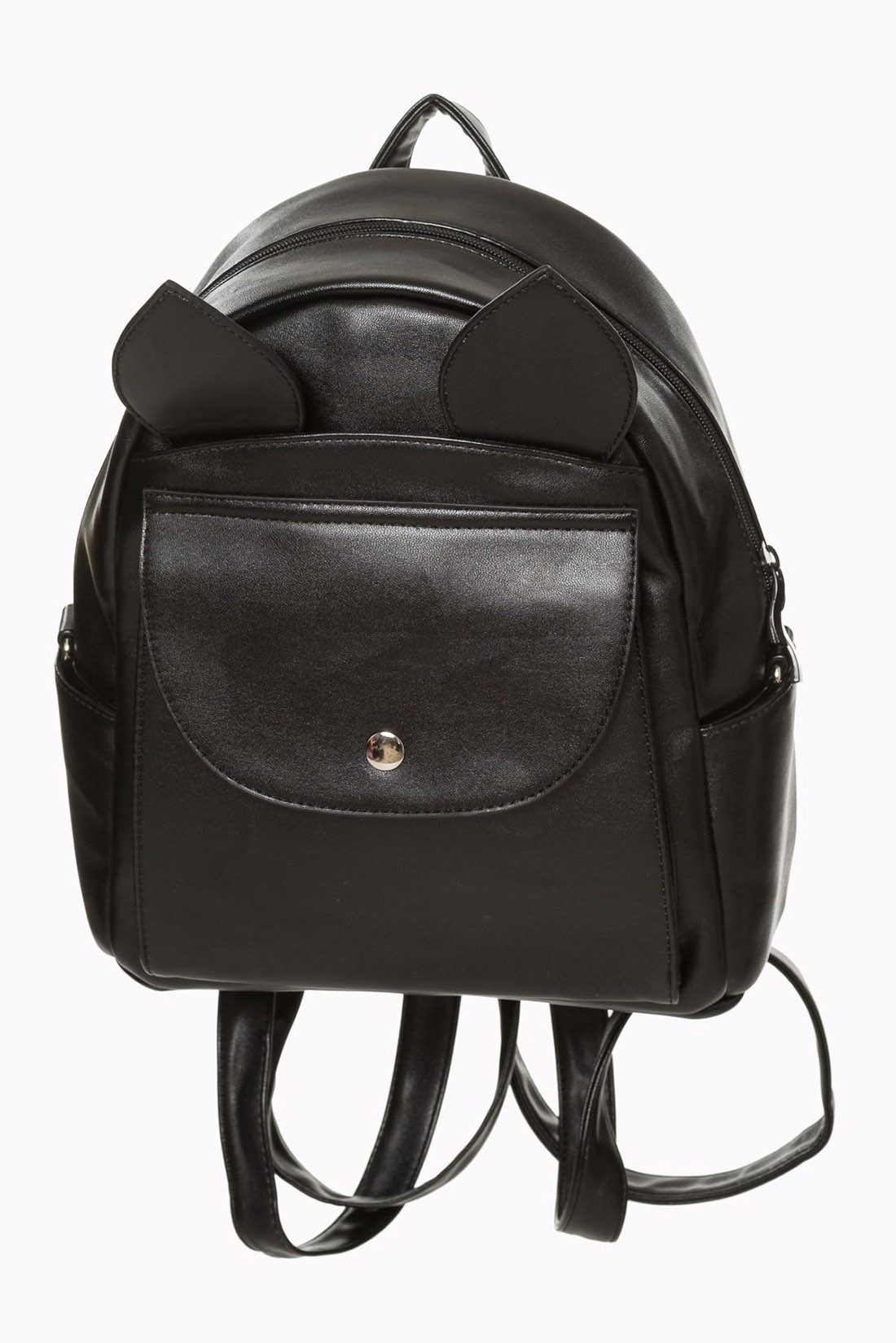 Banned Rucksack Waverley Schwarz, Abnehmbaren Fledermaus Flügel