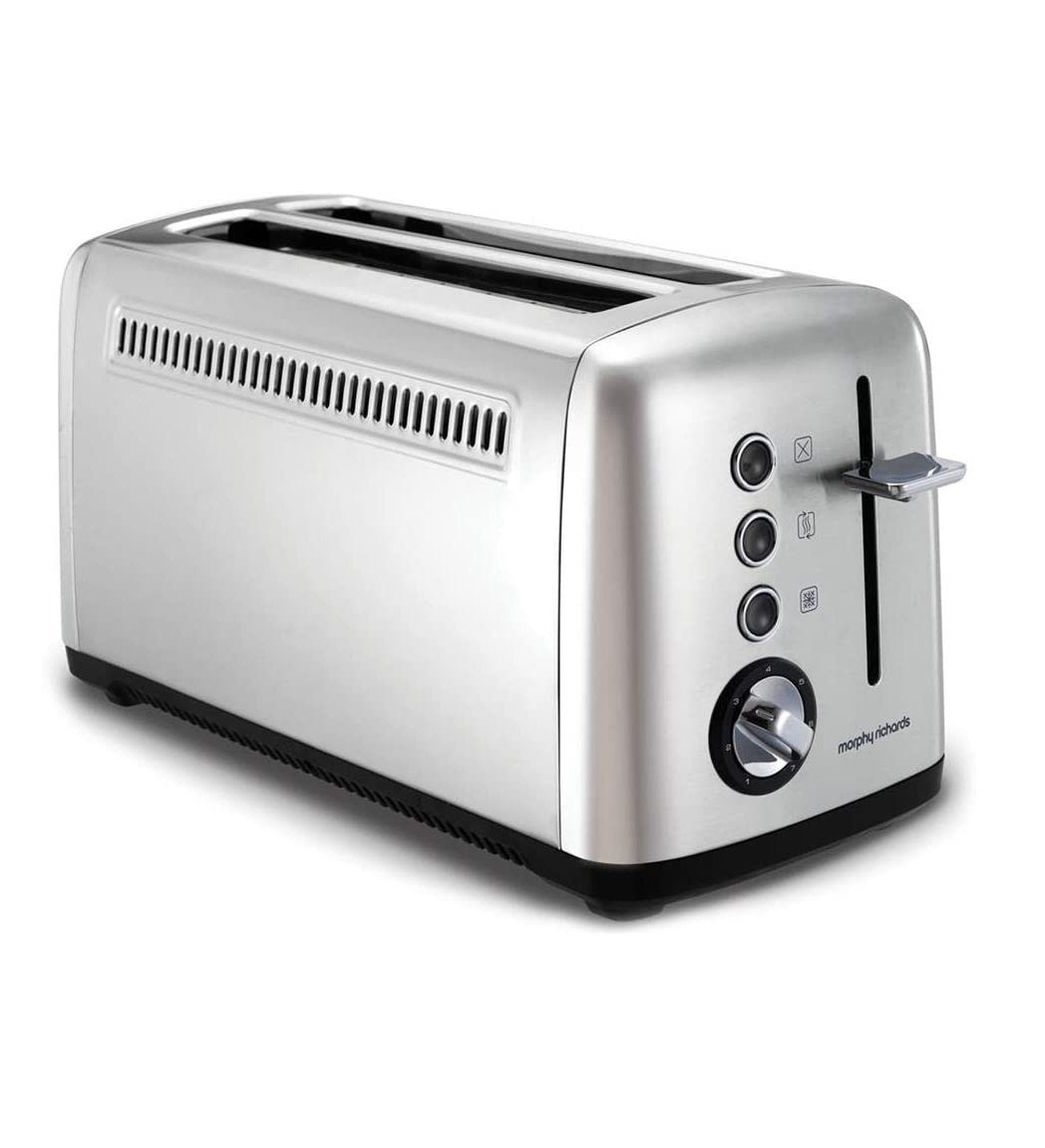 Schlitz, Richards Richards Morphy 850W, 2 Accents Toaster Morphy Toaster Edelstahl